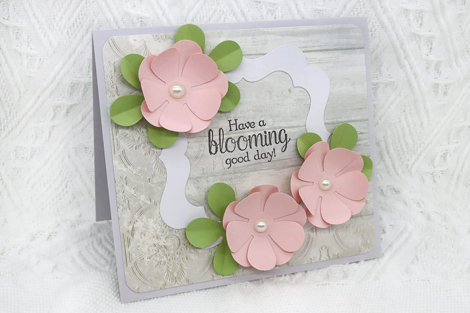 Bira Craft 1.5 Inch Flower Shape 3 Lever Action Hole Punch for Paper Crafting, Scrapbooking, Card Making & DIY Projects - Perfect for Handmade Cards, Journals, and Scrapbook Embellishments
