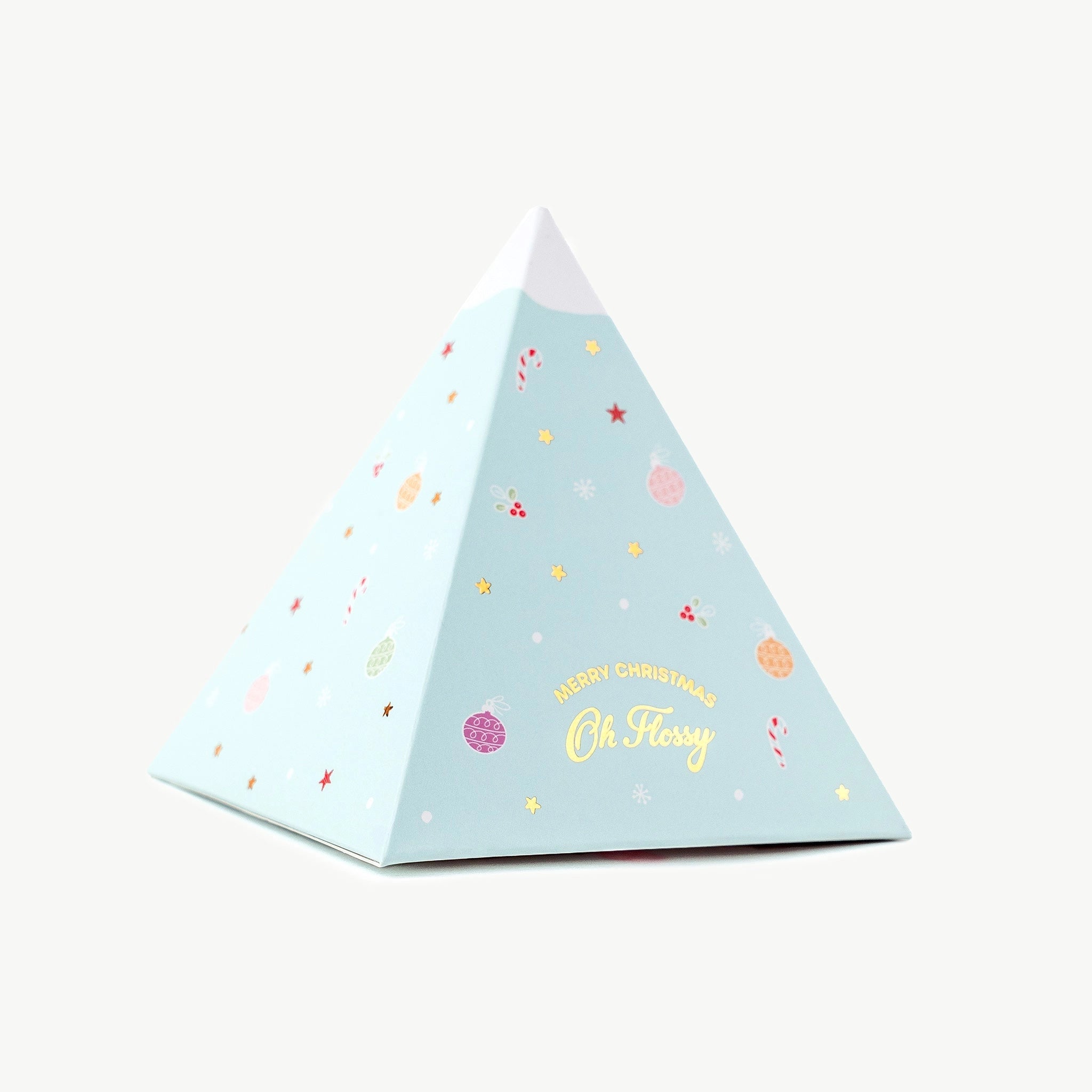 Oh Flossy Christmas Tree Bath Bomb - Holiday Scented Relaxation for Spa & Gift Giving