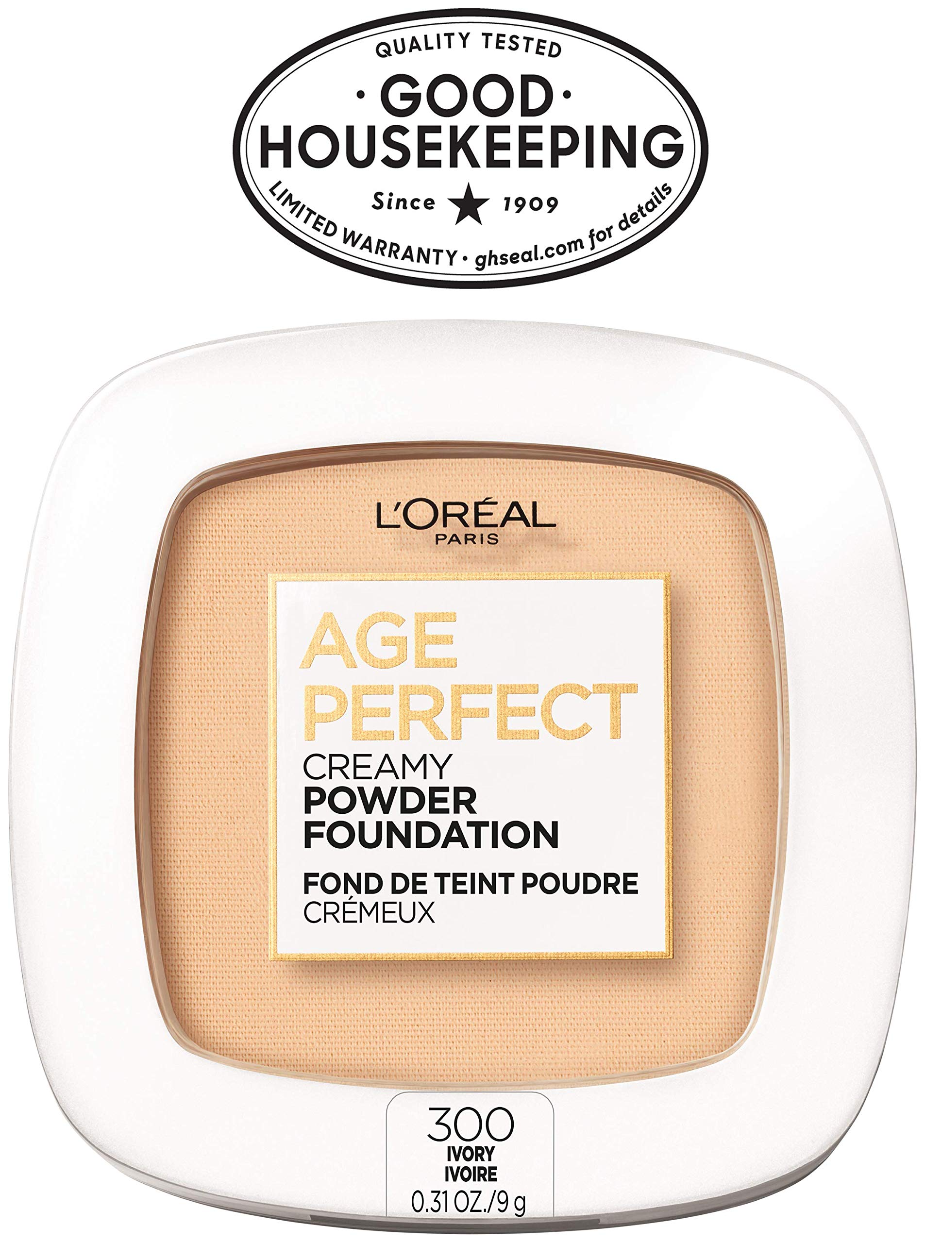 L'Oréal Paris True Match Creamy Powder Foundation - Ivory, Lightweight & Buildable Coverage for Flawless Skin | Perfect for Everyday Wear & Special Occasions