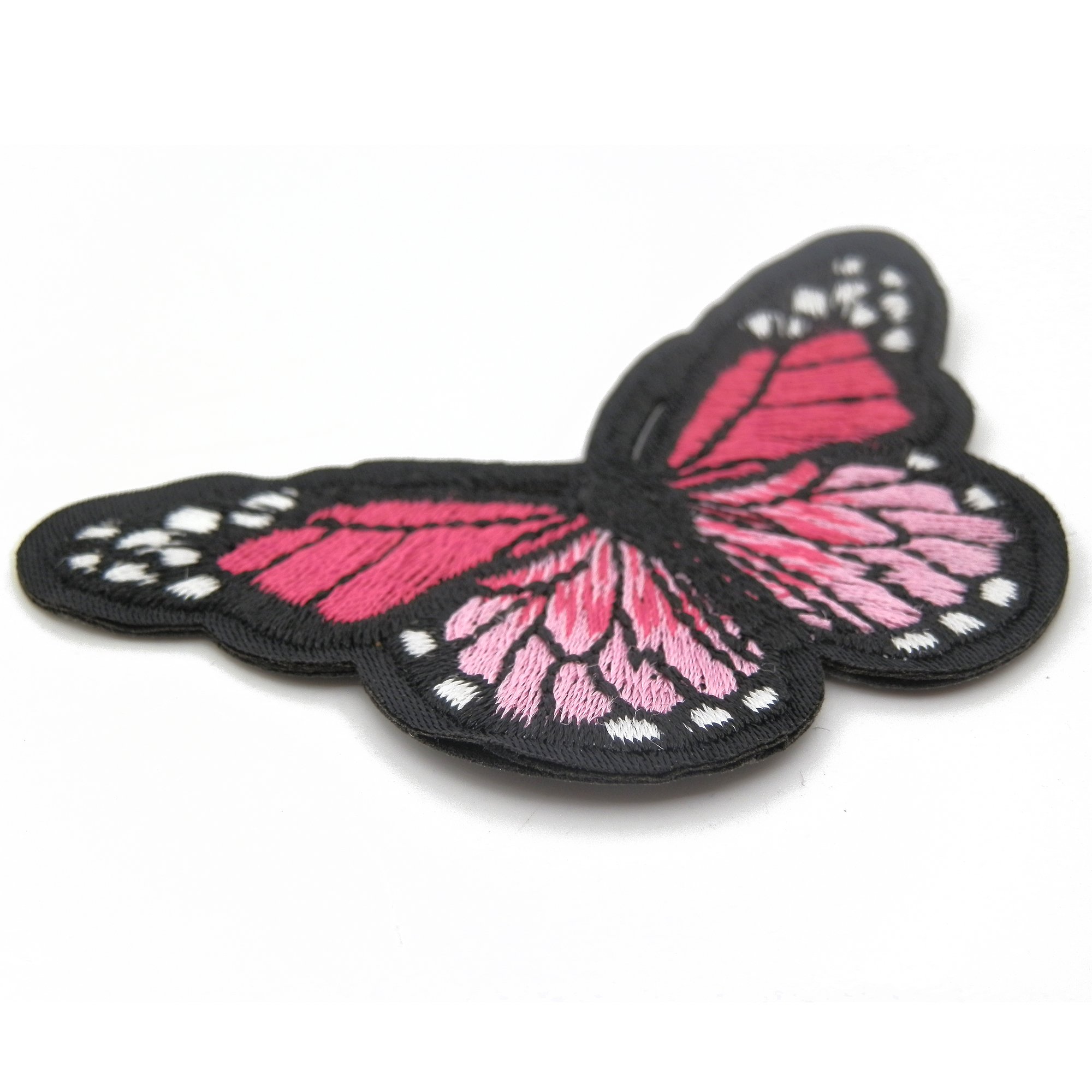 Butterfly Iron On Patches - Assorted 10 Pack Embroidered Appliques for DIY Clothing, Bags & Accessories - Perfect for Denim Jackets, Backpacks & Jeans Customization
