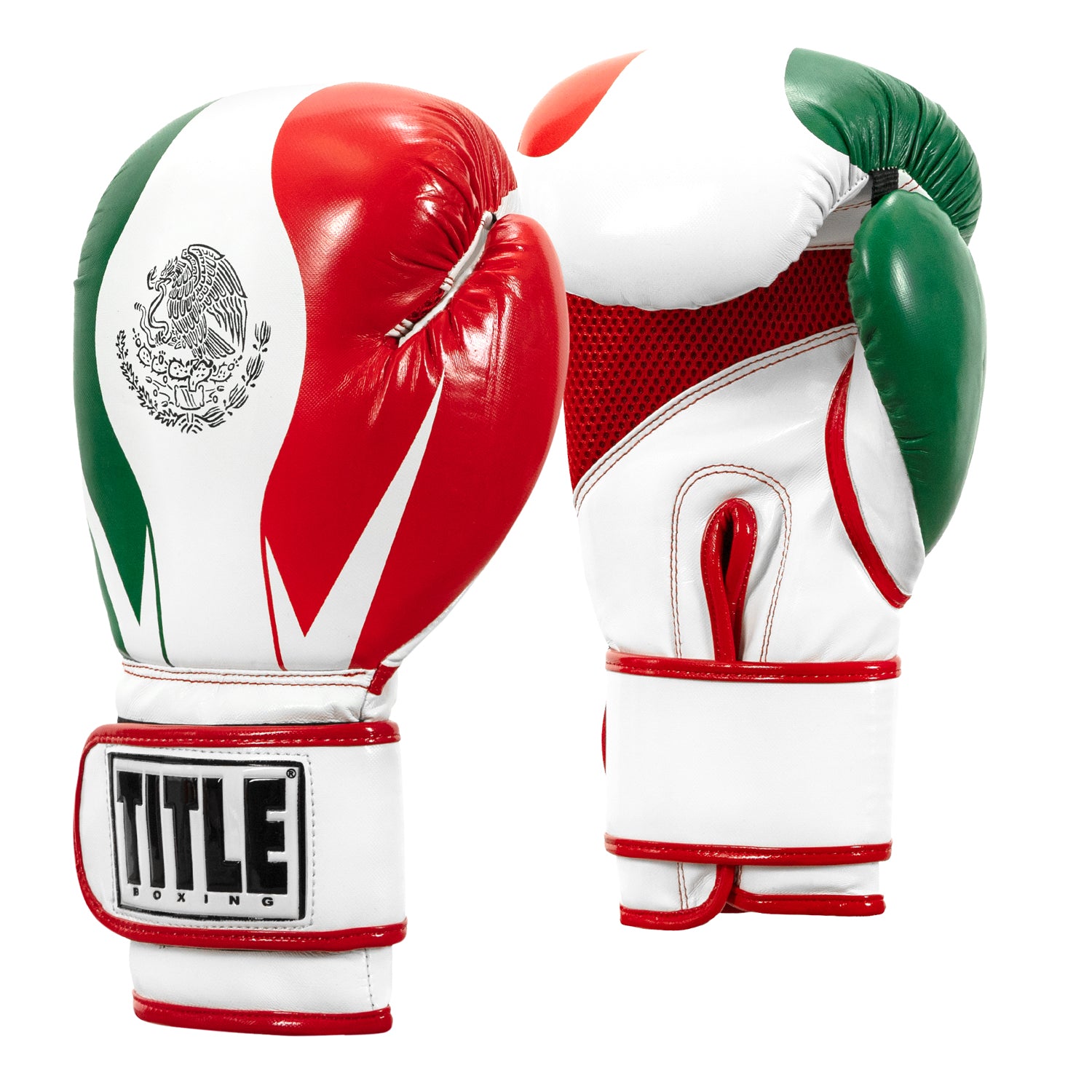 TITLE Boxing Infused Foam El Combate Mexico Training Boxing Gloves - Premium MMA & Kickboxing Gloves for Men & Women - Perfect for Sparring, Bag Work & Fitness Training