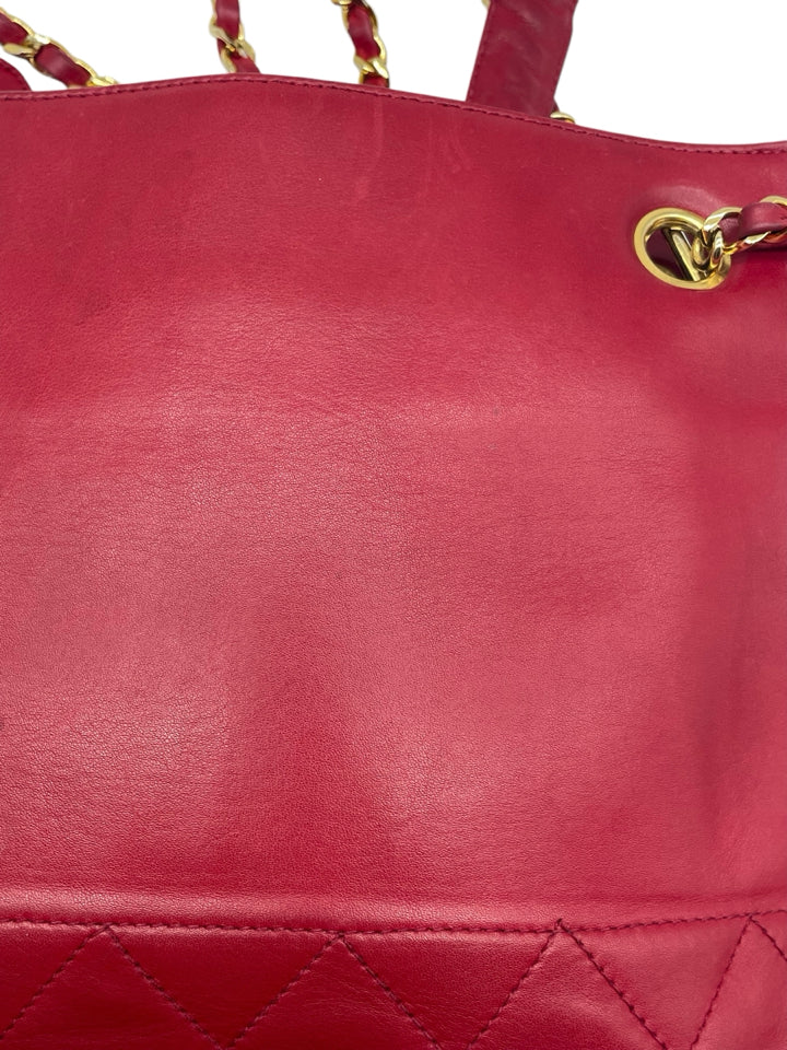 Vintage Chanel Quilted Matelasse Double Chain Shoulder Bag - Authentic Designer Handbag for Women | Perfect for Evening Parties, Date Nights & Luxury Fashion Collection