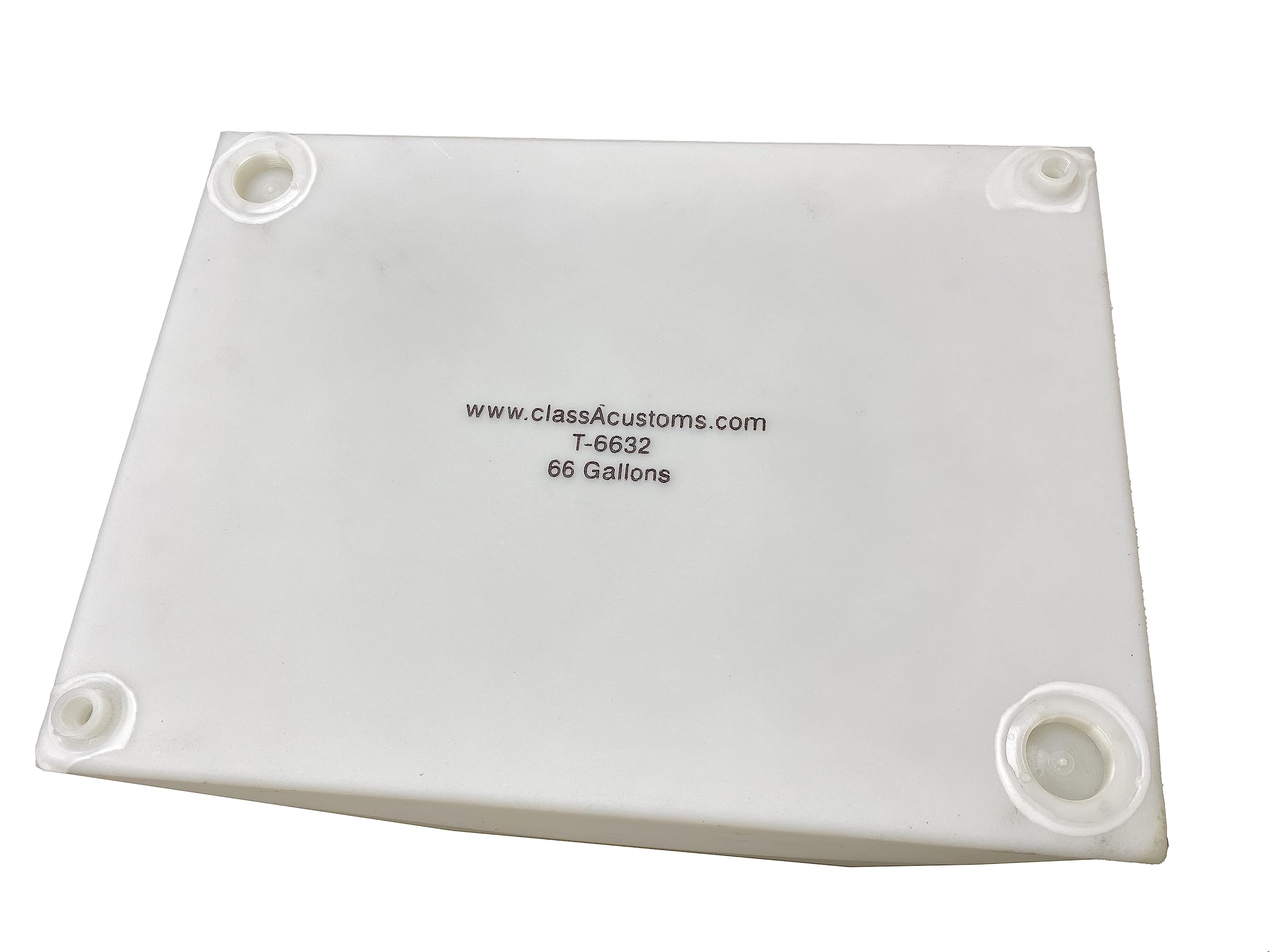 66 Gallon RV Fresh Water Holding Tank - Class A Customs T-6632 | Food Truck, Concession & Camper Water Storage | Made in USA | Perfect for Road Trips, Outdoor Events & Mobile Businesses