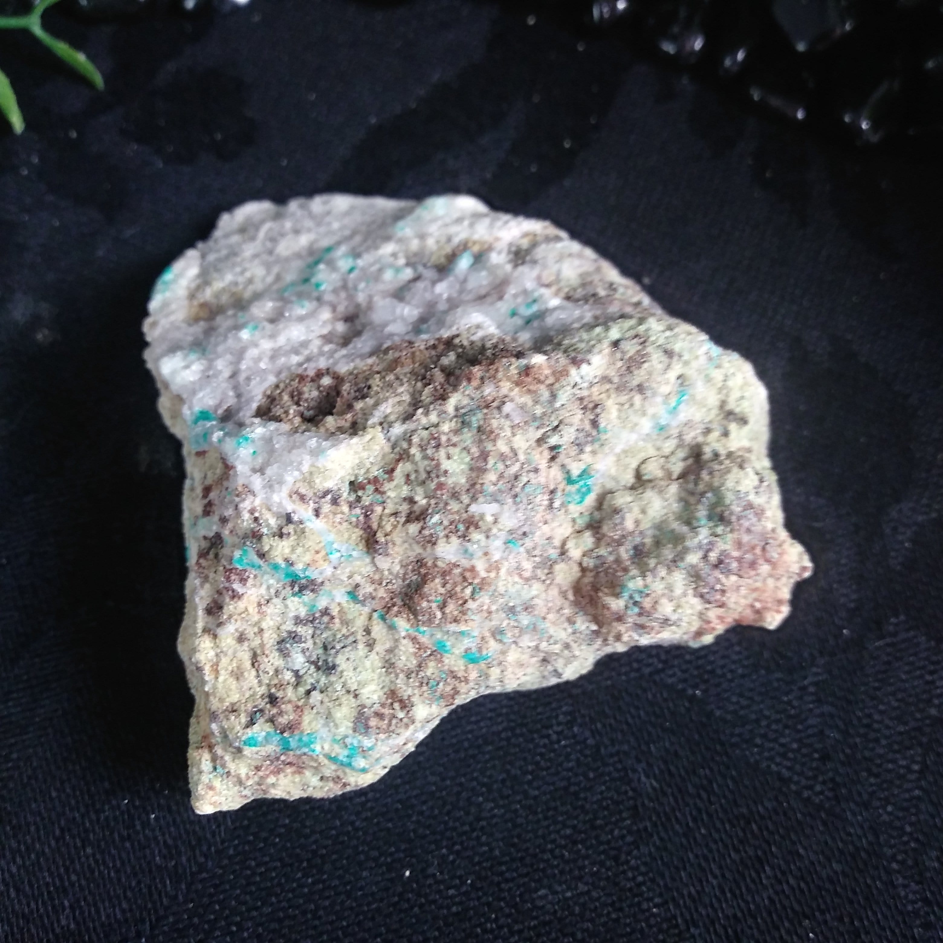 Natural Dioptase & Apophyllite Crystal Cluster - 114g Raw Mineral Specimen for Healing, Meditation & Energy Work - Perfect for Crystal Collectors & Spiritual Practitioners