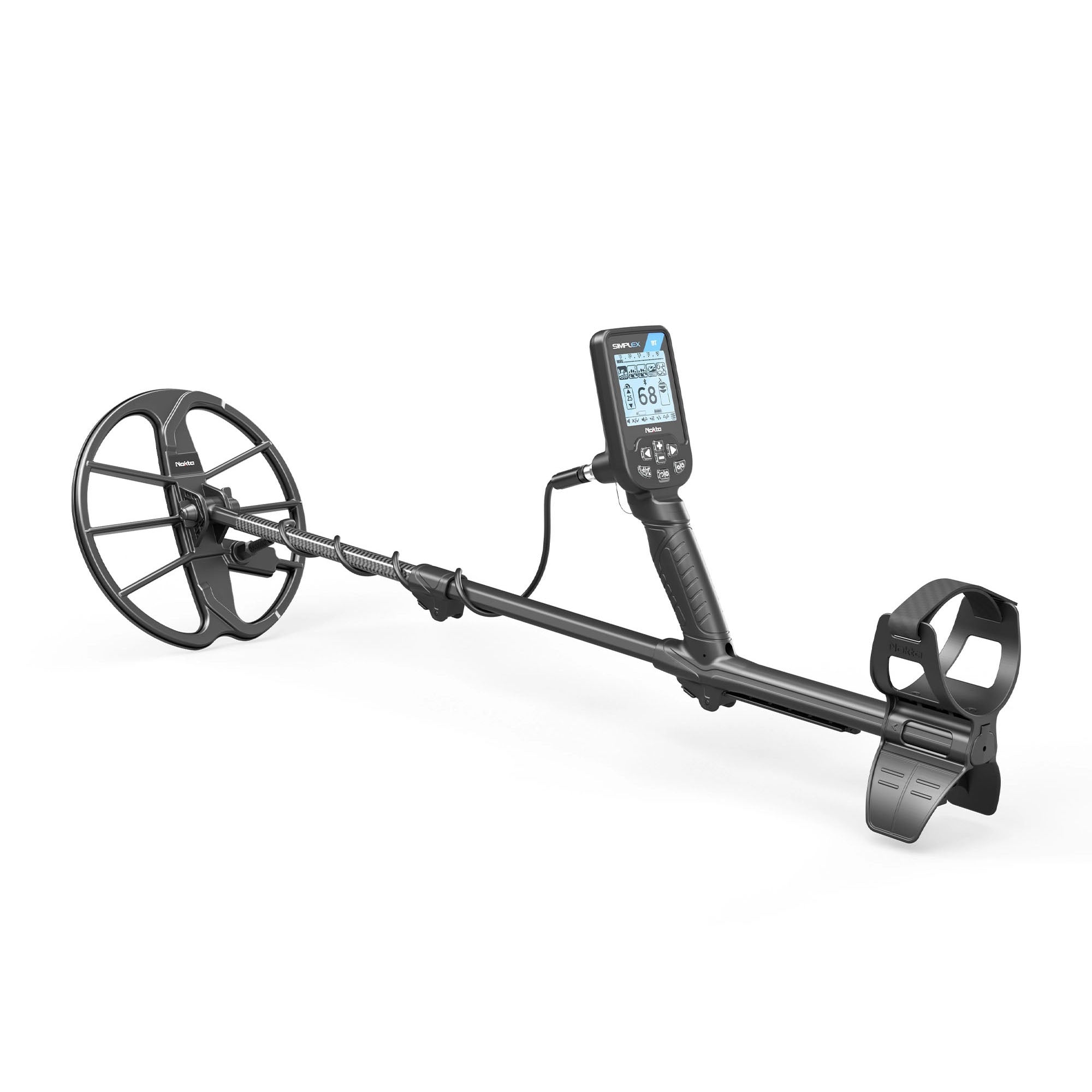 Nokta Simplex BT Waterproof Metal Detector with 11