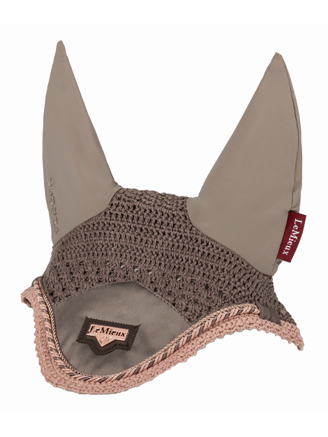 Le Mieux Loire Fly Hood for Horses - Breathable UV Protection Fly Mask with Ears - Perfect for Riding, Training, and Pasture Use