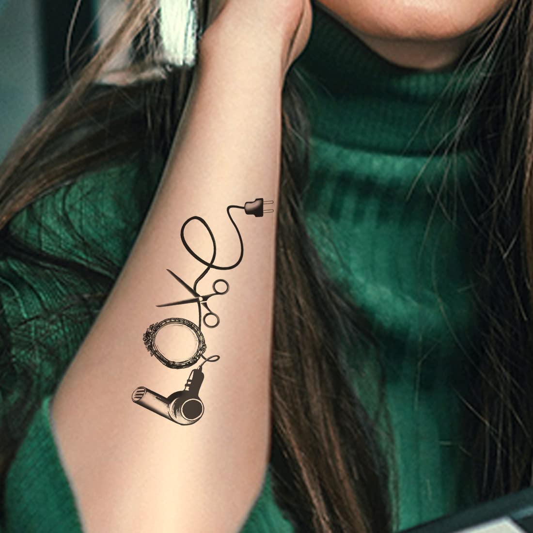 Waterproof Temporary Tattoos for Men & Women - Long Lasting Fake Body Art for Parties, Festivals & Special Occasions