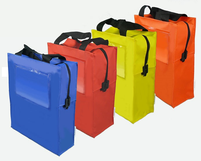 Secure Courier Bag with Lockable Zipper - Waterproof & Anti-Theft Messenger Bag for Delivery, Travel & Business - Perfect for Postal Workers, Bike Commuters & Outdoor Adventures