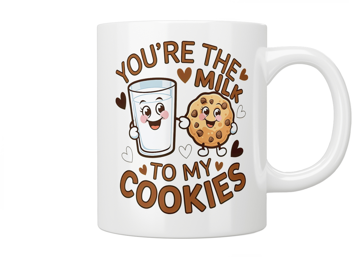 You're The Milk To My Cookies Coffee Mug - Perfect Gift for Couples, Best Friends & Cookie Lovers - Ideal for Coffee, Tea & Hot Chocolate at Home, Office or Romantic Dates