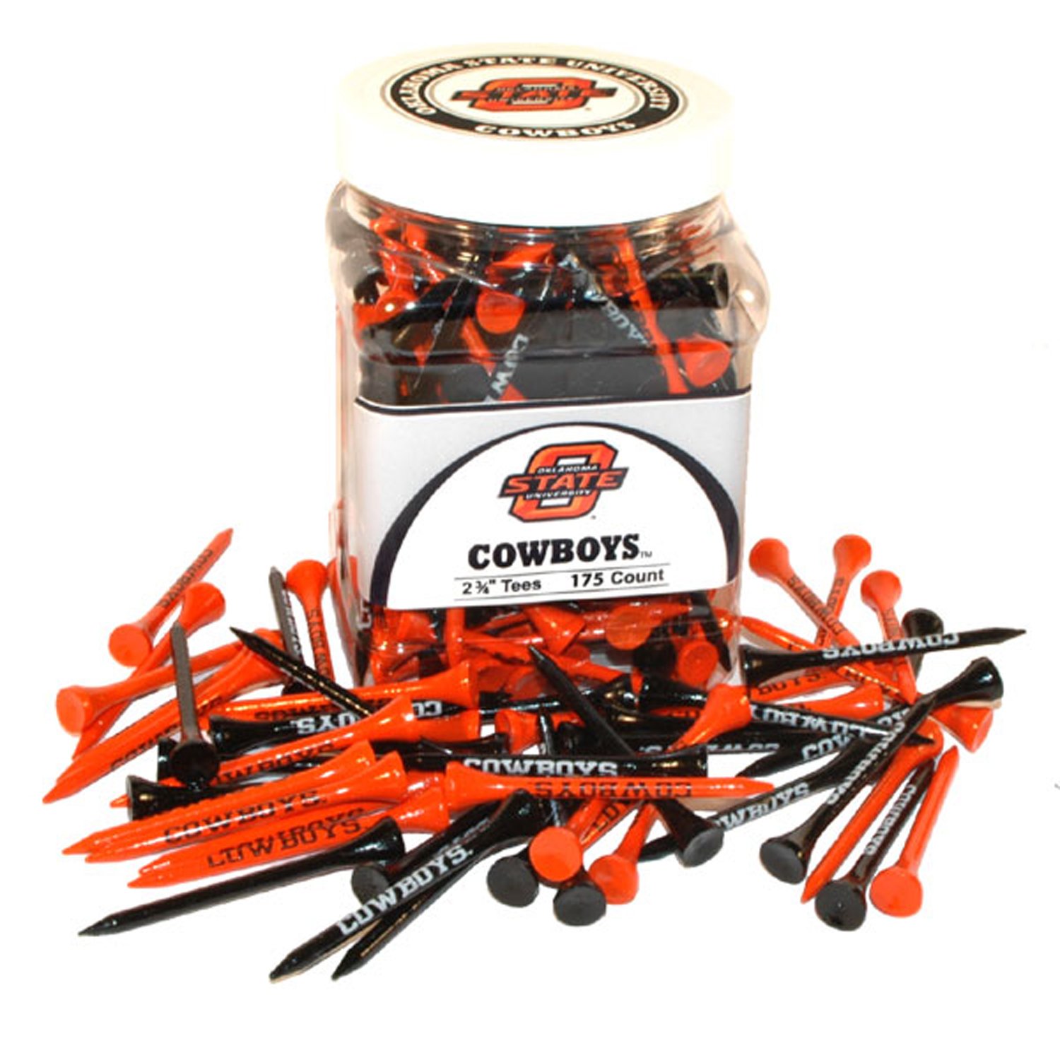 NCAA Golf Tees - 175 Pack for Men & Women - Perfect for Driving Range & Practice