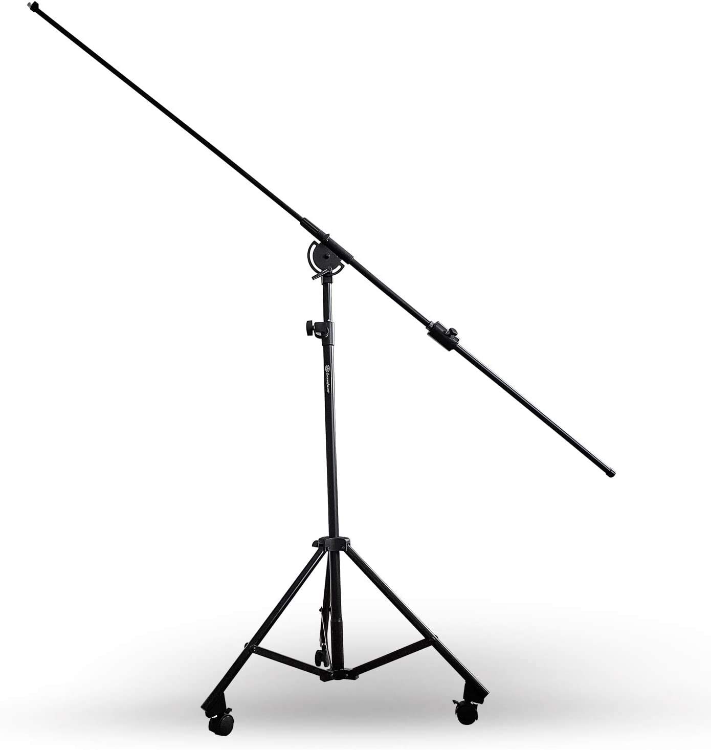 **AxcessAbles Heavy Duty Microphone Boom Stand with Weighted Tripod Base – 80