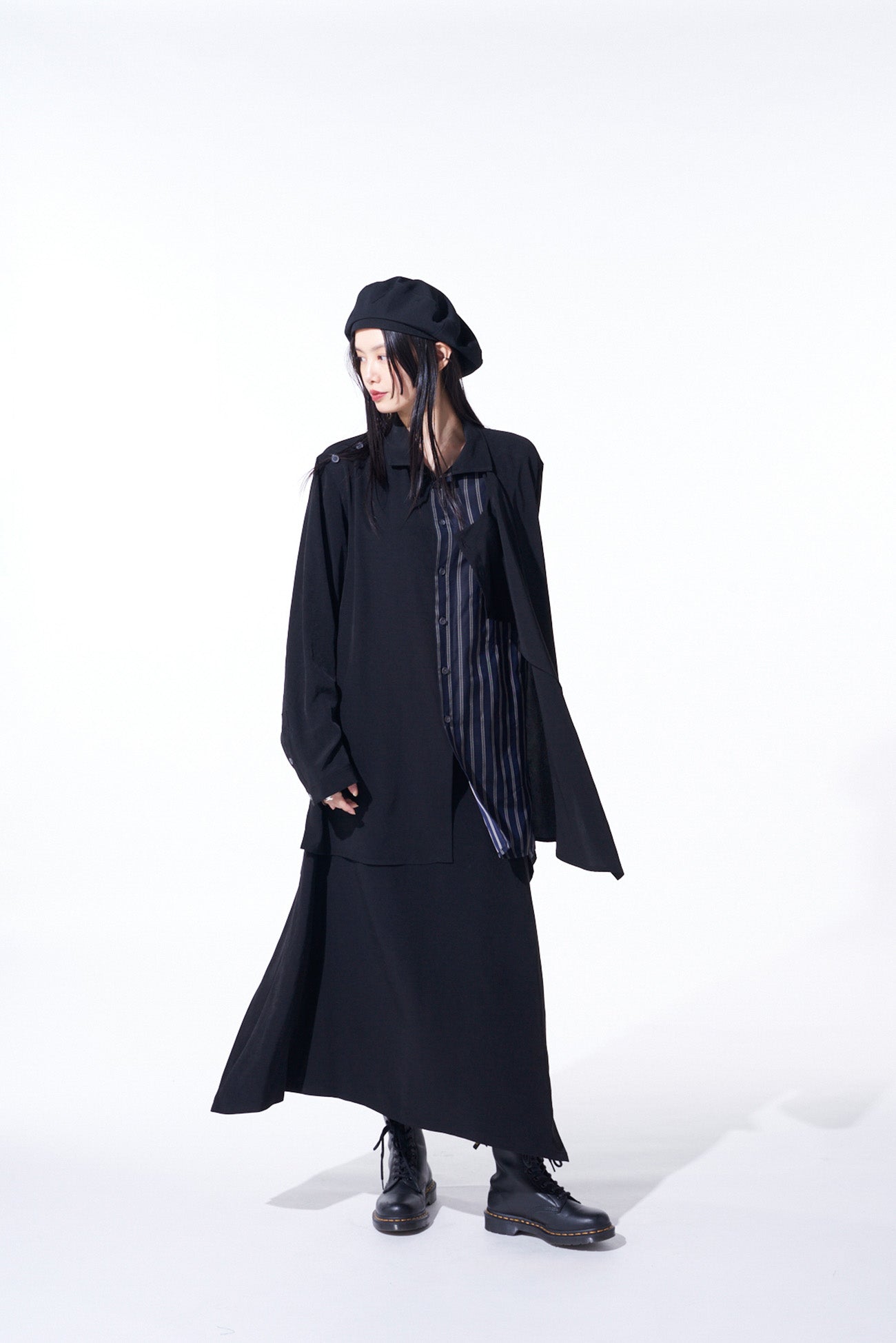 Elegant Crepe de Chine Front Layer Shirt for Women - Lightweight & Flowy Blouse for Casual Wear, Office & Special Occasions