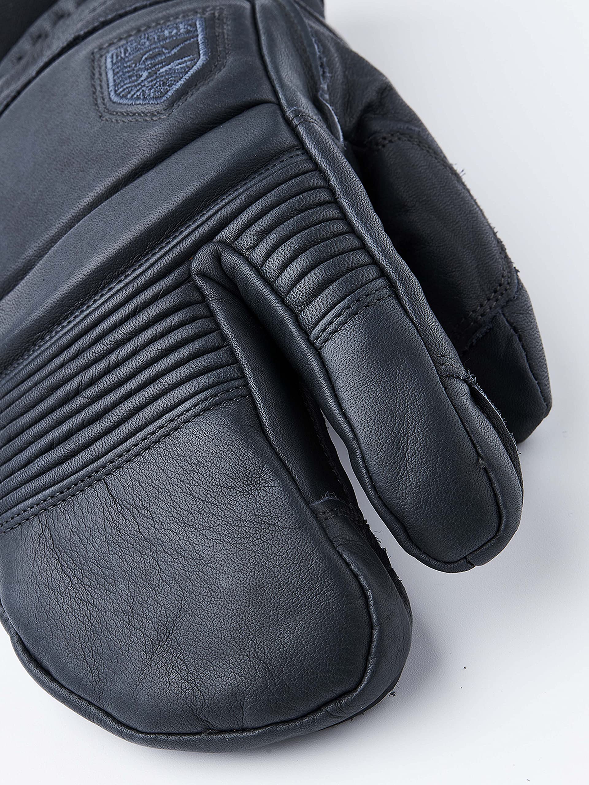 Hestra Men's Ski Gloves - Winter Leather Mittens for Cold Weather Skiing