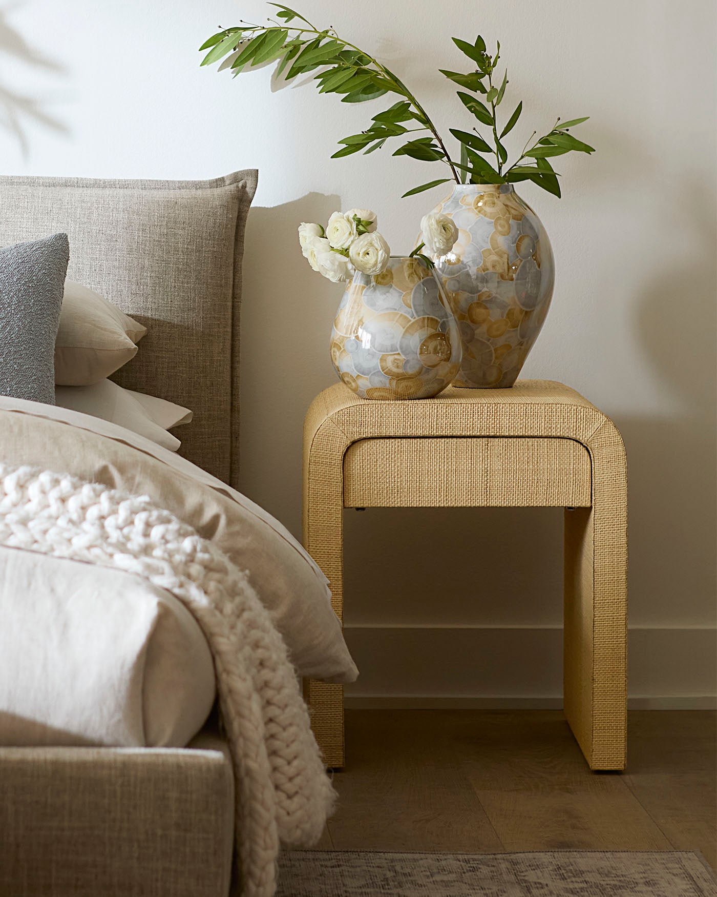 Montecito Side Table - Modern Wooden End Table for Living Room, Bedroom & Office - Stylish & Functional Small Table for Home Decor