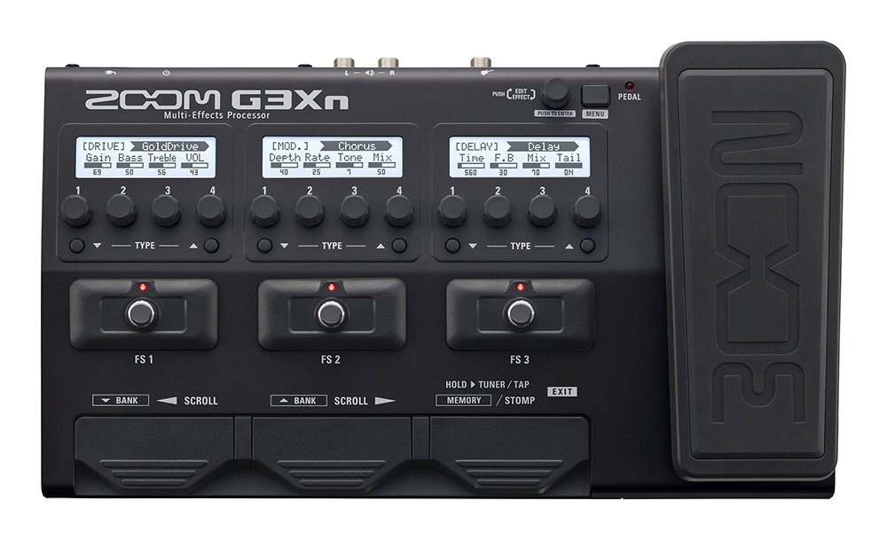 ZOOM G3Xn Guitar Multi-Effects Processor Pedal - Professional Guitar Effects Pedal for Live Performance & Studio Recording | Perfect for Electric Guitarists & Musicians