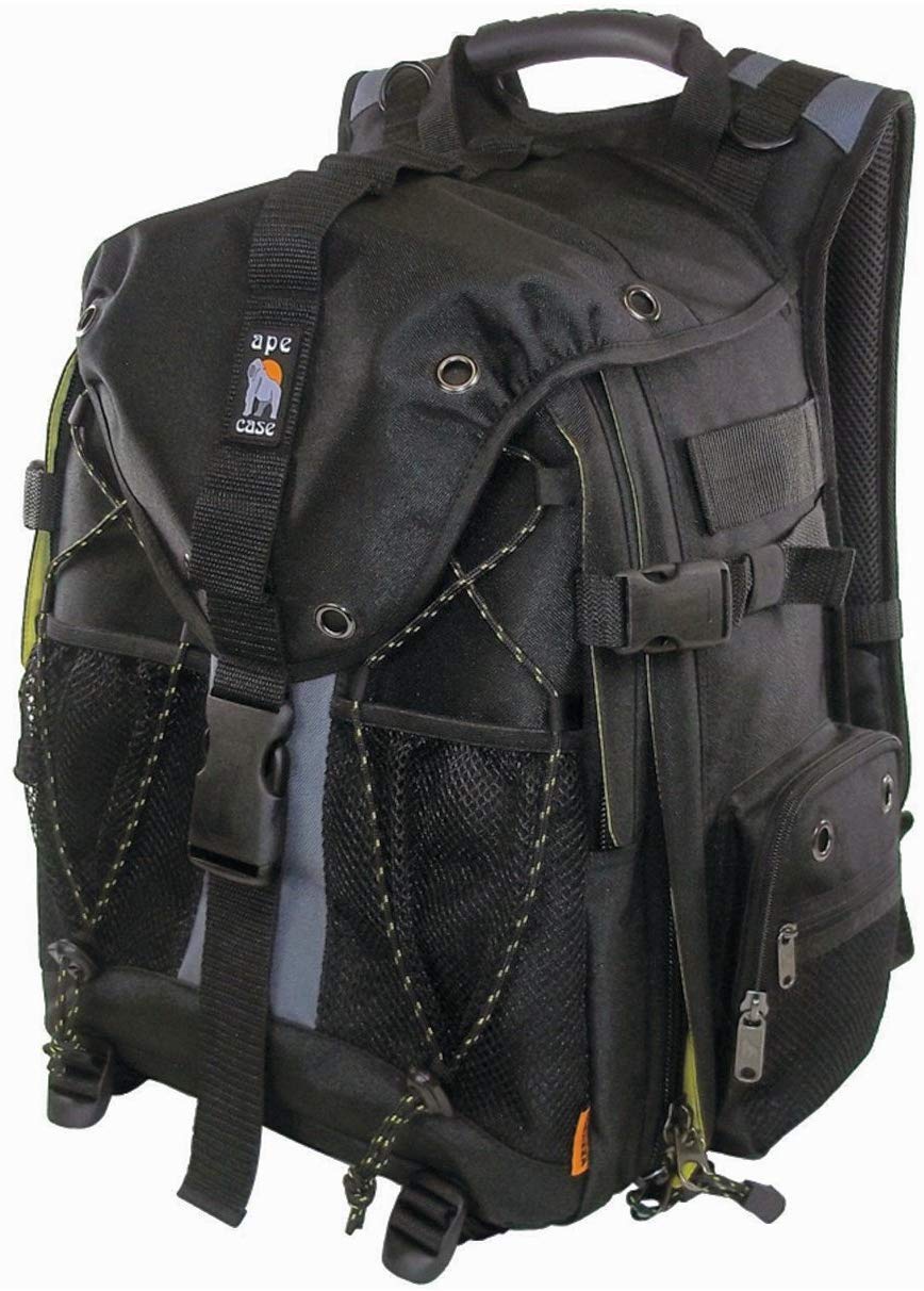 ACPRO1900 Professional Camera Backpack - Waterproof Padded Laptop Compartment with Rain Cover & Adjustable Straps - Durable Equipment Bag for DSLR Cameras, Laptops & Accessories - Perfect for Travel, Photography & Outdoor Adventures