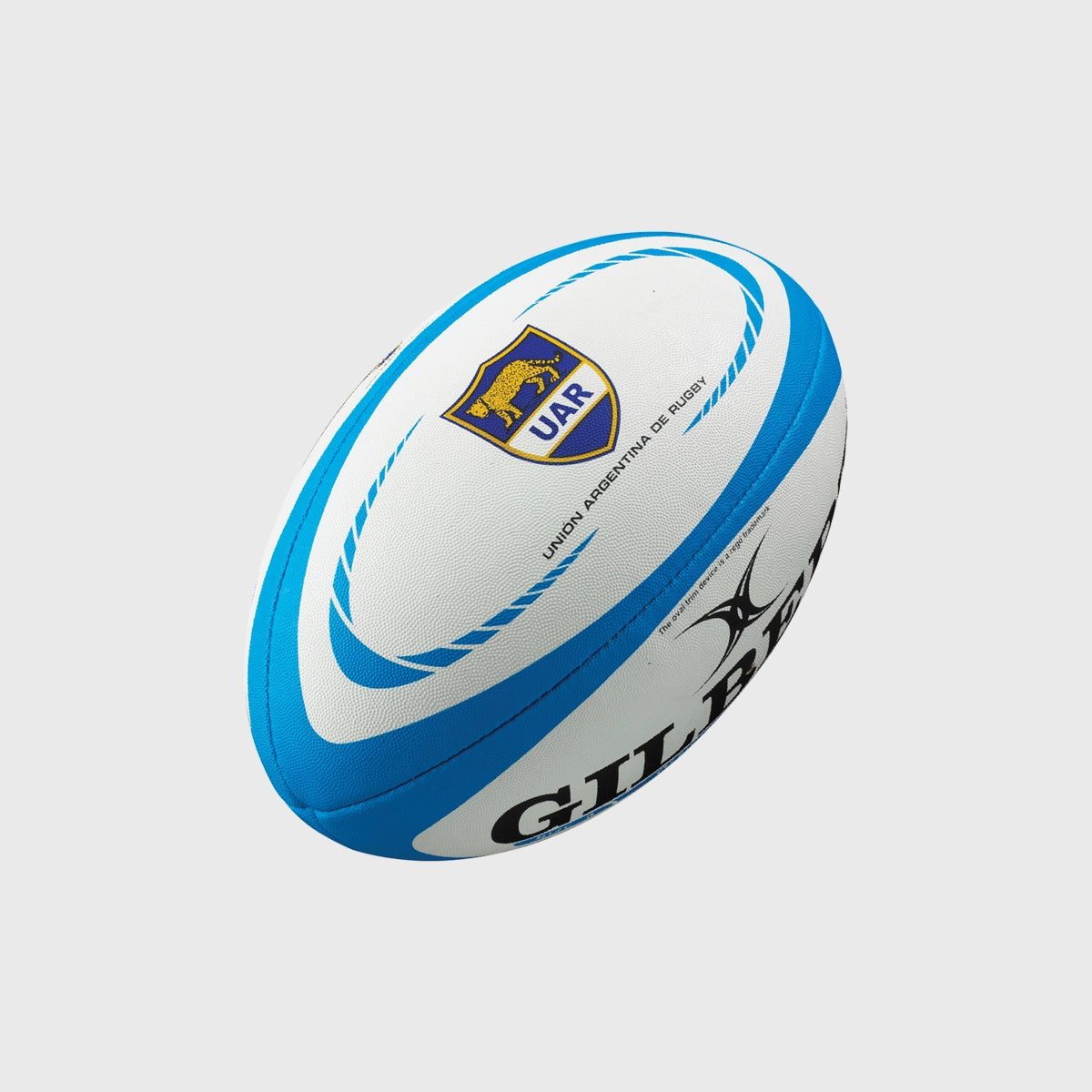 Gilbert Argentina Replica Mini Rugby Ball - Official Size & Design - Perfect for Collectors, Gifts & Rugby Training