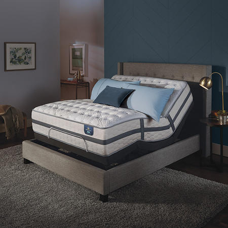 Serta Motion Adjustable Foundations - Queen Size Adjustable Bed Base with Remote Control for Ultimate Comfort | Perfect for Back Pain Relief, Snoring Reduction & Better Sleep