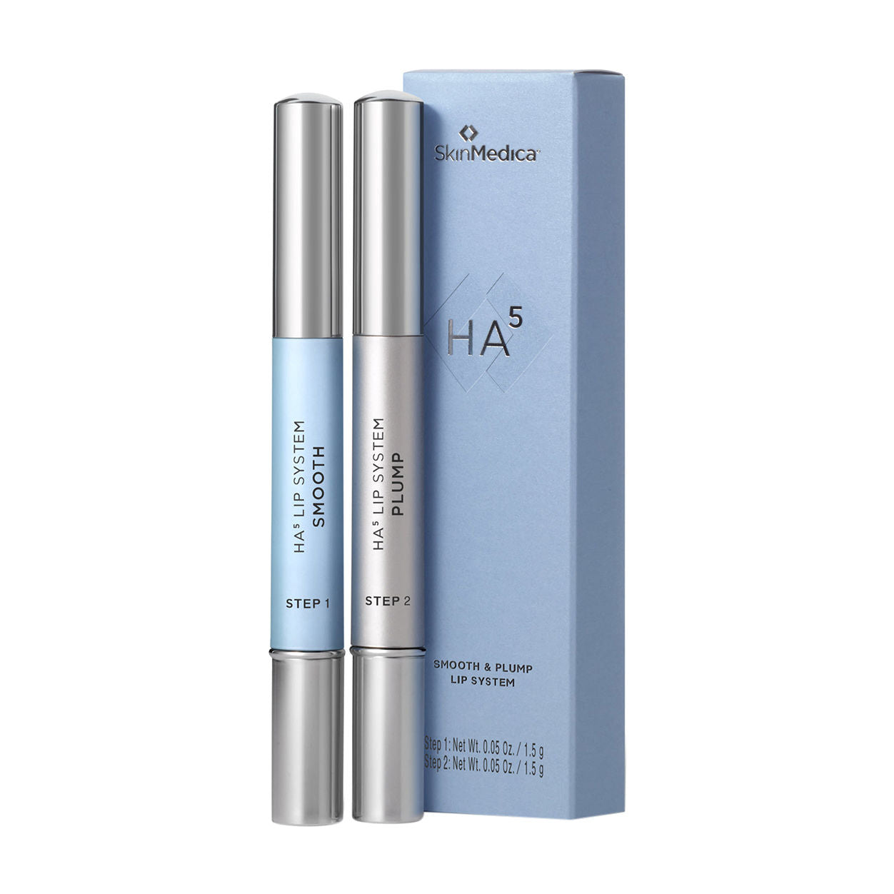 HA5 Smooth and Plump Lip System - Hydrating Lip Care for Fuller Lips | Perfect for Daily Moisturizing & Nighttime Lip Treatment