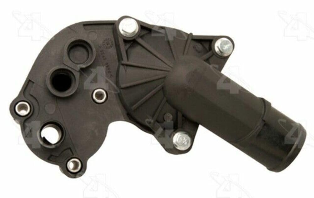 Four Seasons 85674 Water Outlet and Thermostat Housing Kit - Replacement Part for Engine Cooling System | Perfect for Car Repair & Maintenance in Winter & Summer