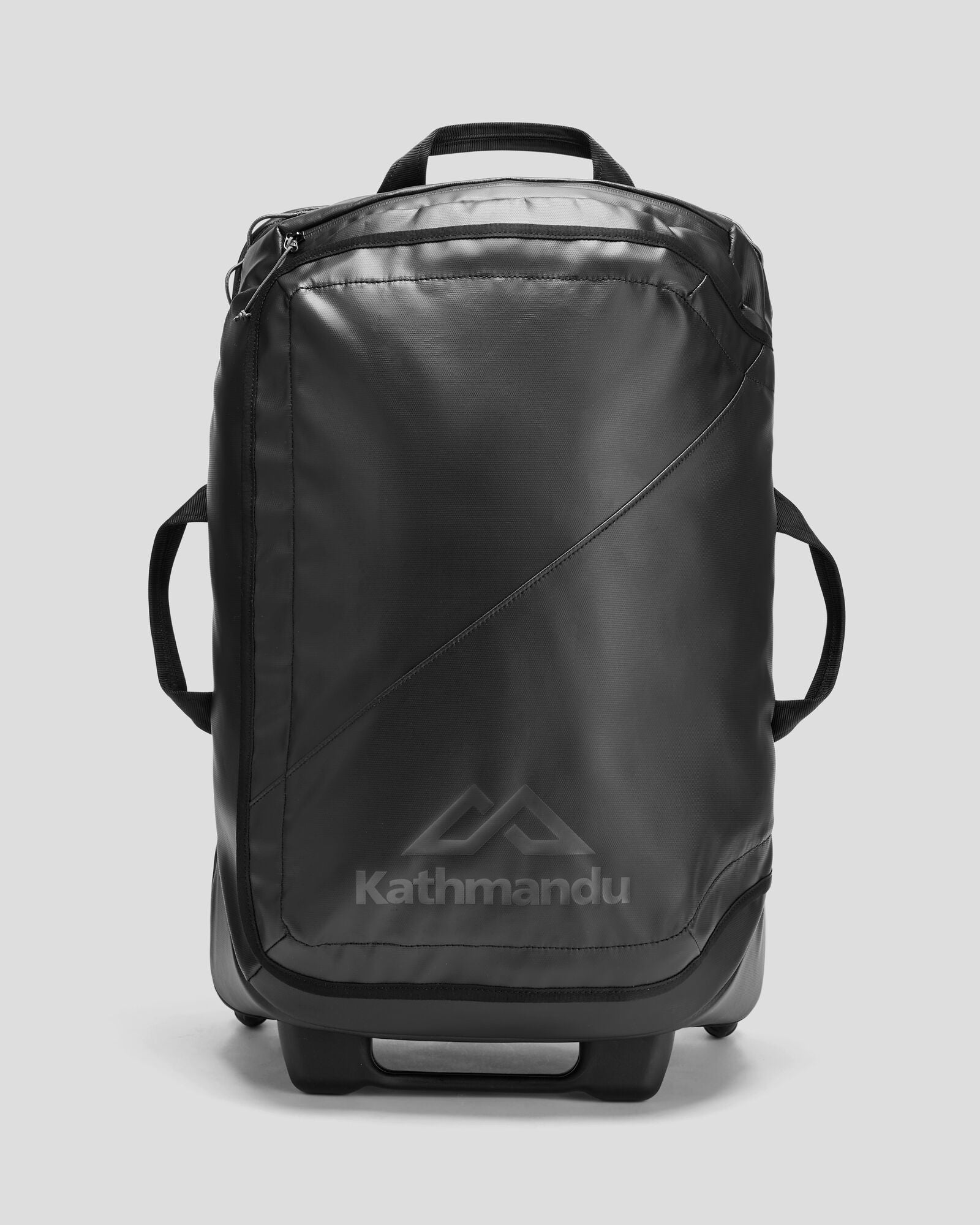 Indus Roller 40L Black Stingray Waterproof Backpack - Perfect for Travel, Hiking, Camping & Outdoor Adventures