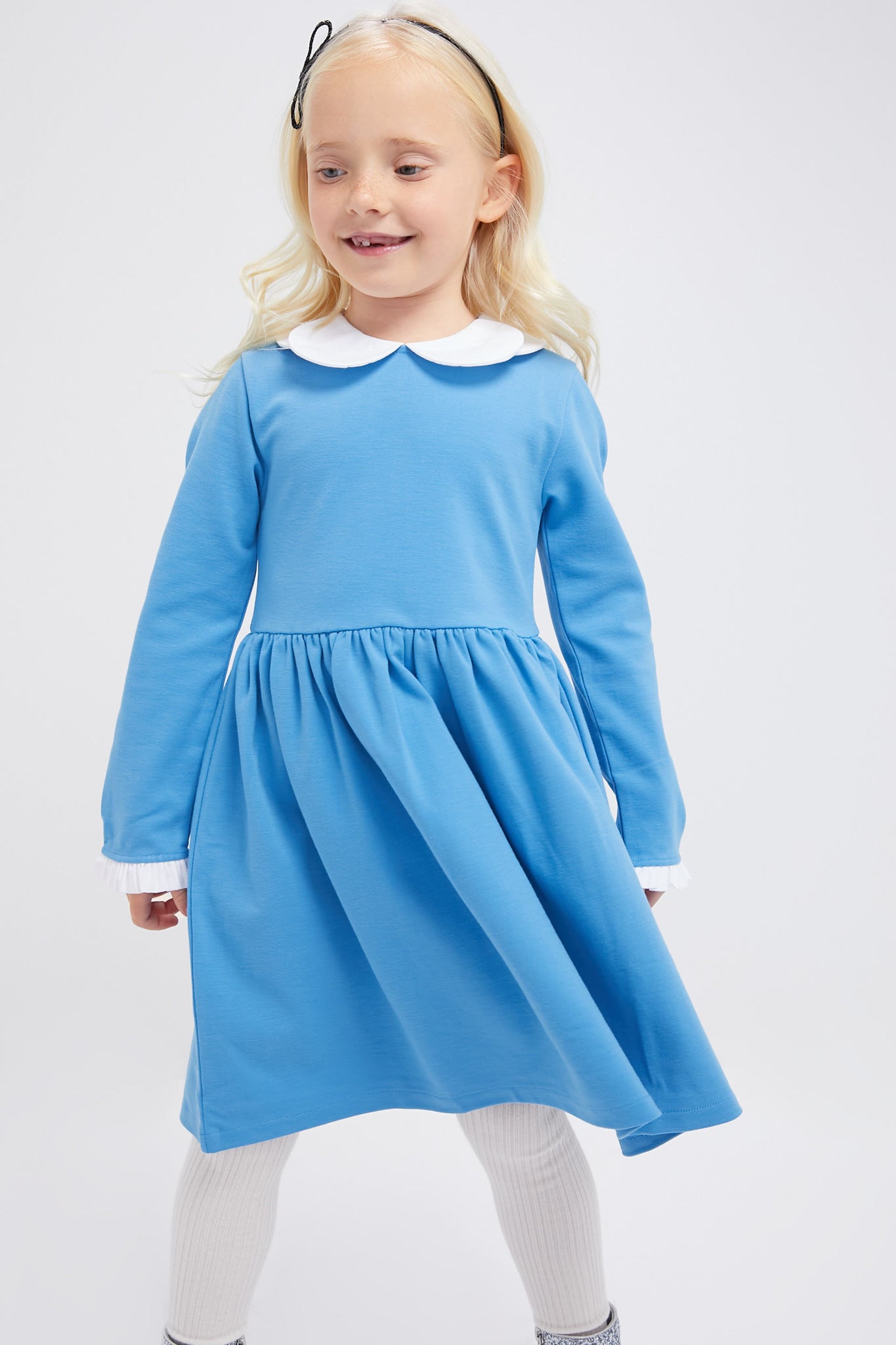 Blue Marta Dress for Women - Elegant Casual & Party Wear - Perfect for Weddings, Dates & Special Occasions