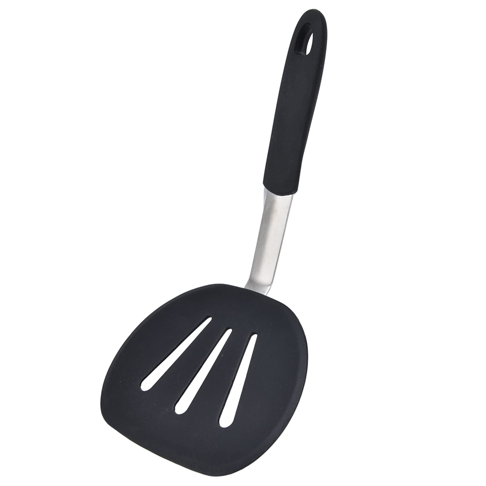 Haofy Flexible Silicone Spatula - Extra Wide Heat-Resistant Kitchen Turner for Pancakes, Eggs, Omelets & Baking - Non-Stick Cooking Utensil for Flipping, Scraping & Mixing (Perfect for Breakfast, Grilling & Baking)