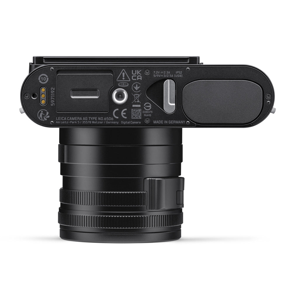 Leica Q3 43mm Full Frame Digital Camera (Black) - Professional Compact Camera for Travel, Street & Portrait Photography