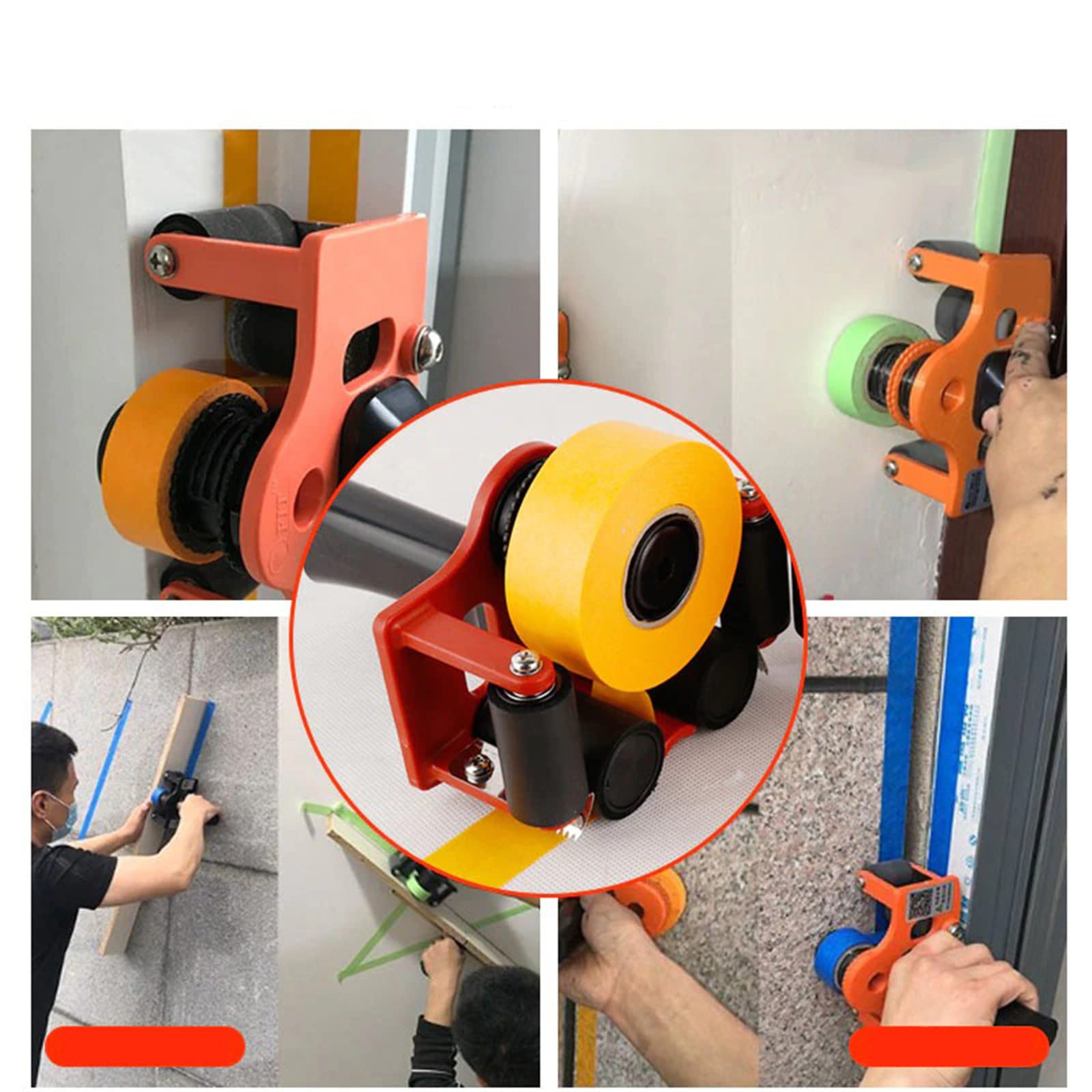 Professional Masking Tape Dispenser - Heavy Duty Painters Tape Applicator & Holder for Painting, DIY Projects, Home Renovation & Crafting - Perfect for Artists, Contractors & DIY Enthusiasts
