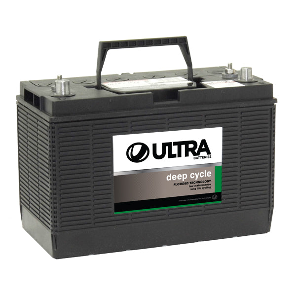 12V 130Ah Deep Cycle AGM Battery - Marine, RV, Solar Power Storage - Rechargeable SLA Battery for Boats, Camping, Off-Grid Applications