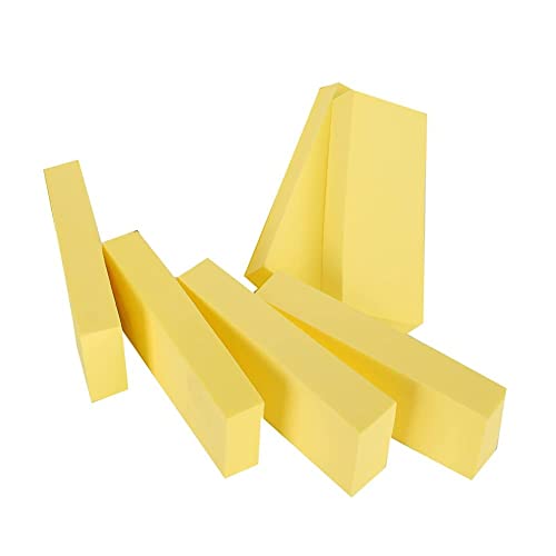 A K Homes - Large Yellow Shower Sponge for Bath & Body, Exfoliating Bath Sponge for Men & Women, Perfect for Shower, Bathroom & Household Use