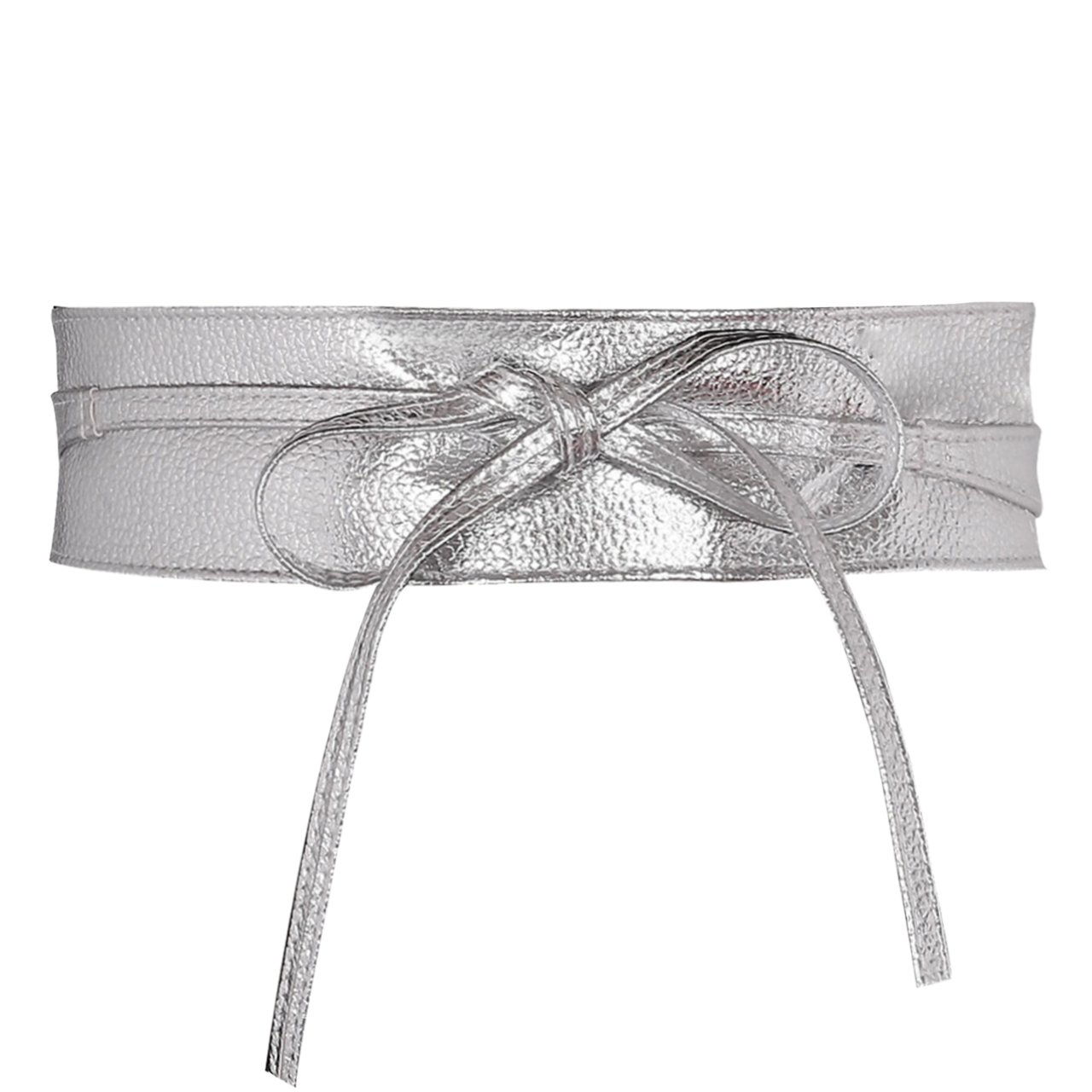 Ayliss Women's Soft PU Leather Obi Belt - Self-Tie Wrap Cinch Belt with Fashion Bowknot - Adjustable Waistband for Dresses, Jumpsuits & Formal Wear - Perfect for Weddings, Office & Special Occasions