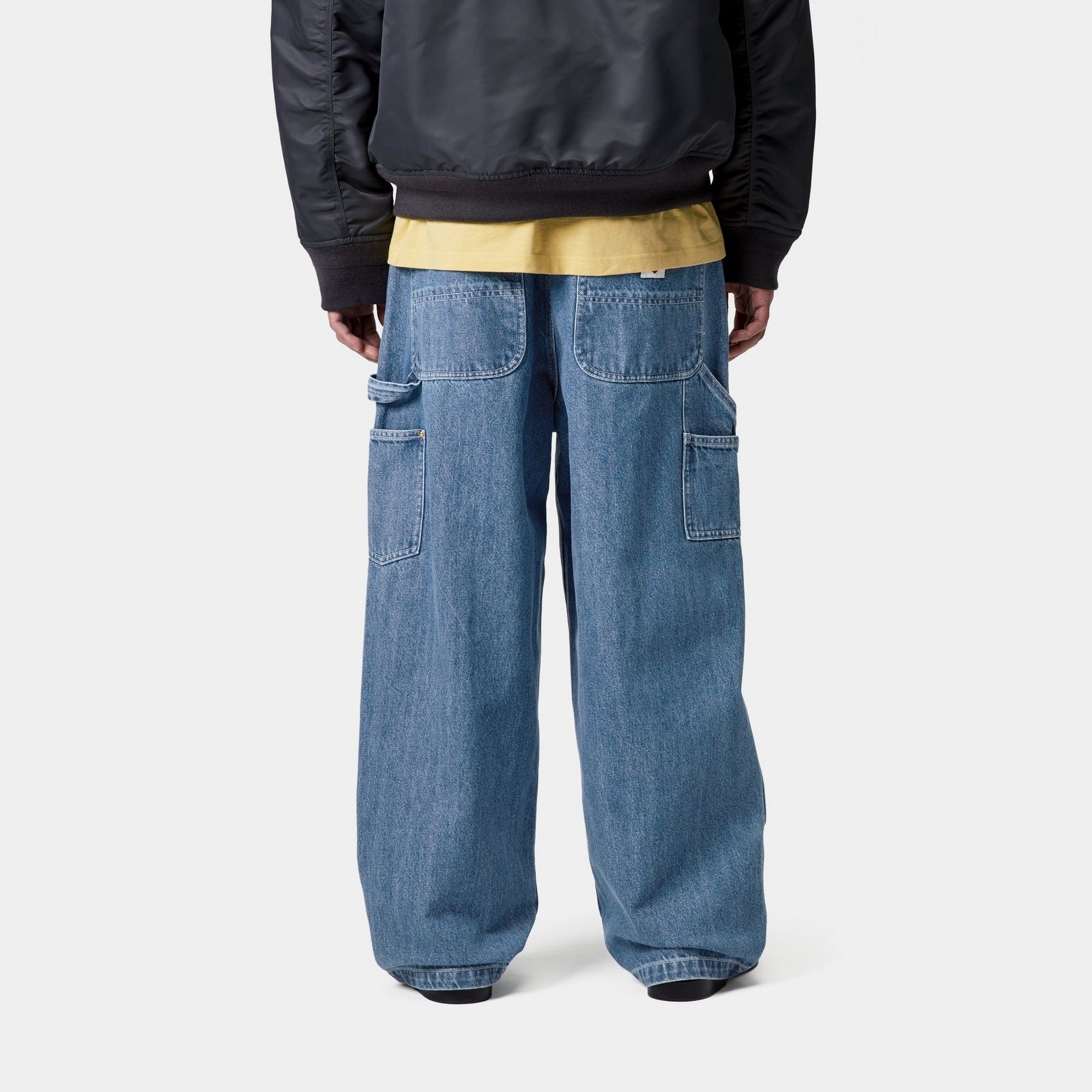 Nash OG Double Knee Work Pants - Stone Washed Blue | Durable Men's Workwear for Construction, Farming & Outdoor Activities
