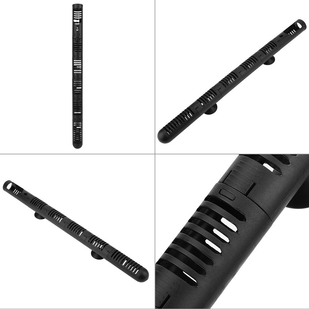 Zerodis Aquarium Heater Protective Cover - Detachable Multi-Size Fish Tank Heater Guard with Suction Cups for Turtles, Frogs & Tropical Fish - Safe Water Heater Protector for Freshwater & Saltwater Aquariums (#4)