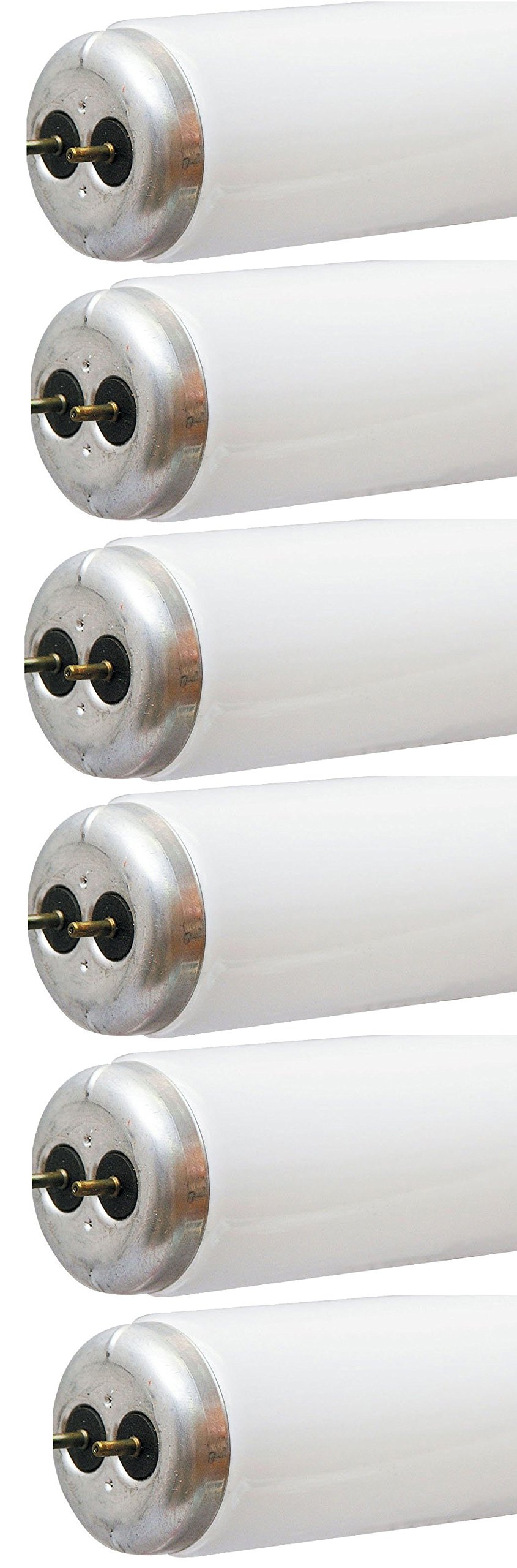 GE T12 Fluorescent Tube Light Bulbs 40W Medium Bi-Pin Base (30 Pack) - Energy Efficient Lighting for Offices, Warehouses & Commercial Spaces