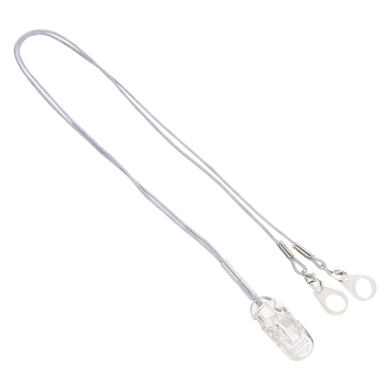 Anti-Lost Clip Lanyard with Adjustable Rope - Secure & Portable ID Badge Holder for Adults & Seniors - Perfect for Work, Travel, and Outdoor Activities