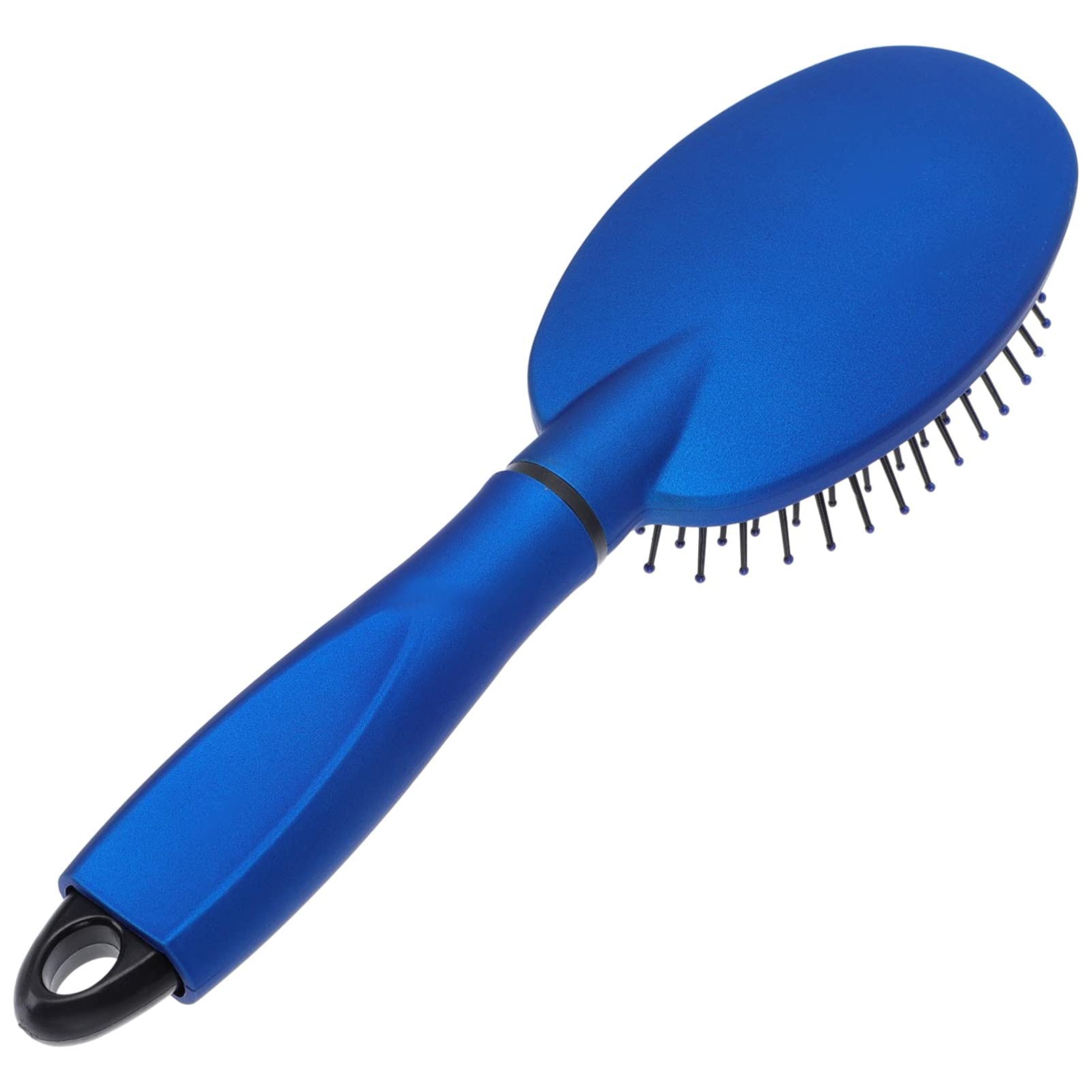 1Pc Round Paddle Hair Brush - Detangling, Volumizing & Flex Brush for Smooth Hair - Plastic Comb for Men & Women - Perfect for Jewelry, Money & Auto Storage Box Organizer - Ideal for Home, Travel & Salon Use