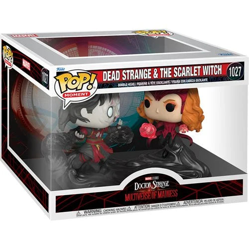 Doctor Strange in the Multiverse of Madness Dead Strange & Scarlet Witch Pop! Vinyl Figures 2-Pack - Collectible Marvel Movie Merchandise for Fans and Display