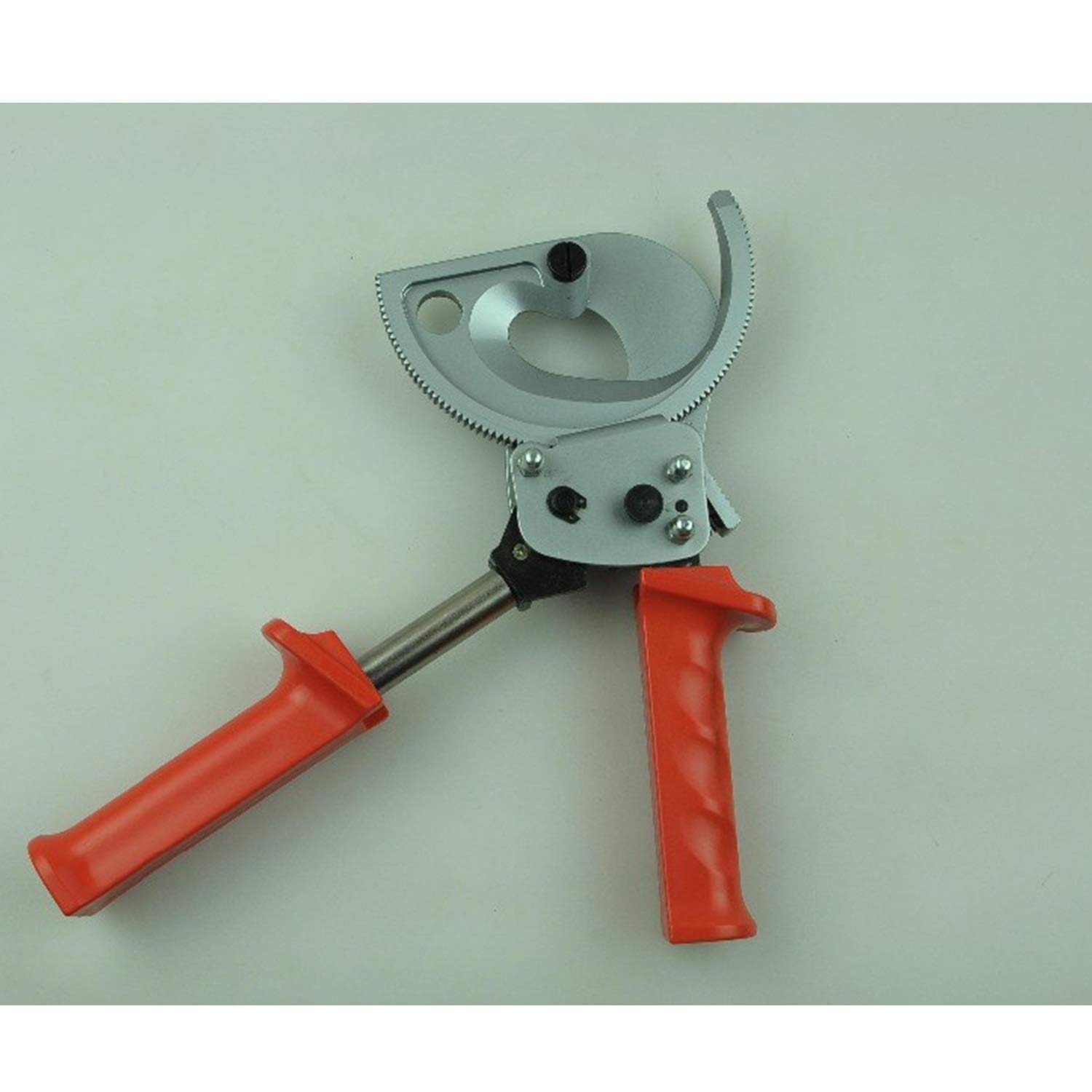 HLH-Crimpzange Quick Cut Forging Blade Ratchet Cable Cutter - Heavy Duty 400mm² Copper & Aluminum Cable Cutting Tool with Sharp Durable Blades - Perfect for Electrical Wiring, HVAC Installation, and Industrial Applications