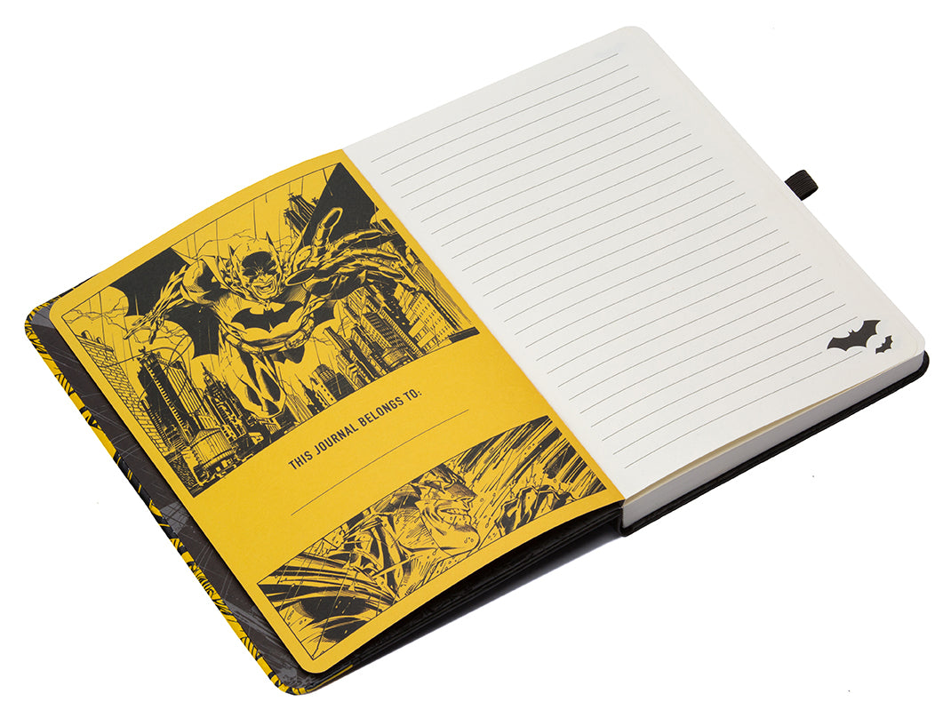 Batman Hardcover Journal - Official DC Comics Notebook for Collectors & Fans - Perfect for Sketching, Note Taking & Gift Giving