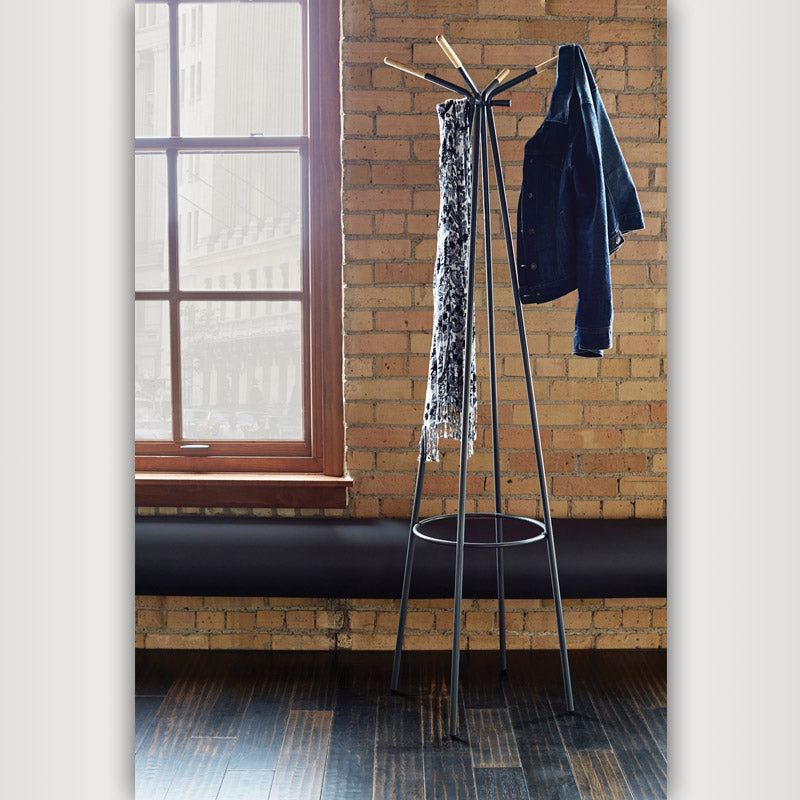 8-Hook Wall Mounted Coat Rack for Entryway - Durable Wooden Hanger Organizer for Jackets, Hats & Bags | Perfect for Hallway, Mudroom & Bedroom Storage