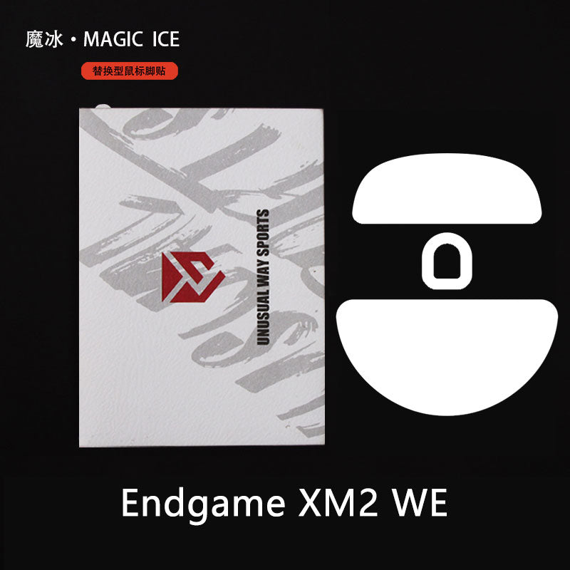Unusual Way Sports Magic Ice Mouse Skates - Premium Gaming Gear for XM2w & XM2we Mice - Perfect for Esports, FPS Gaming & Smooth Gliding Performance