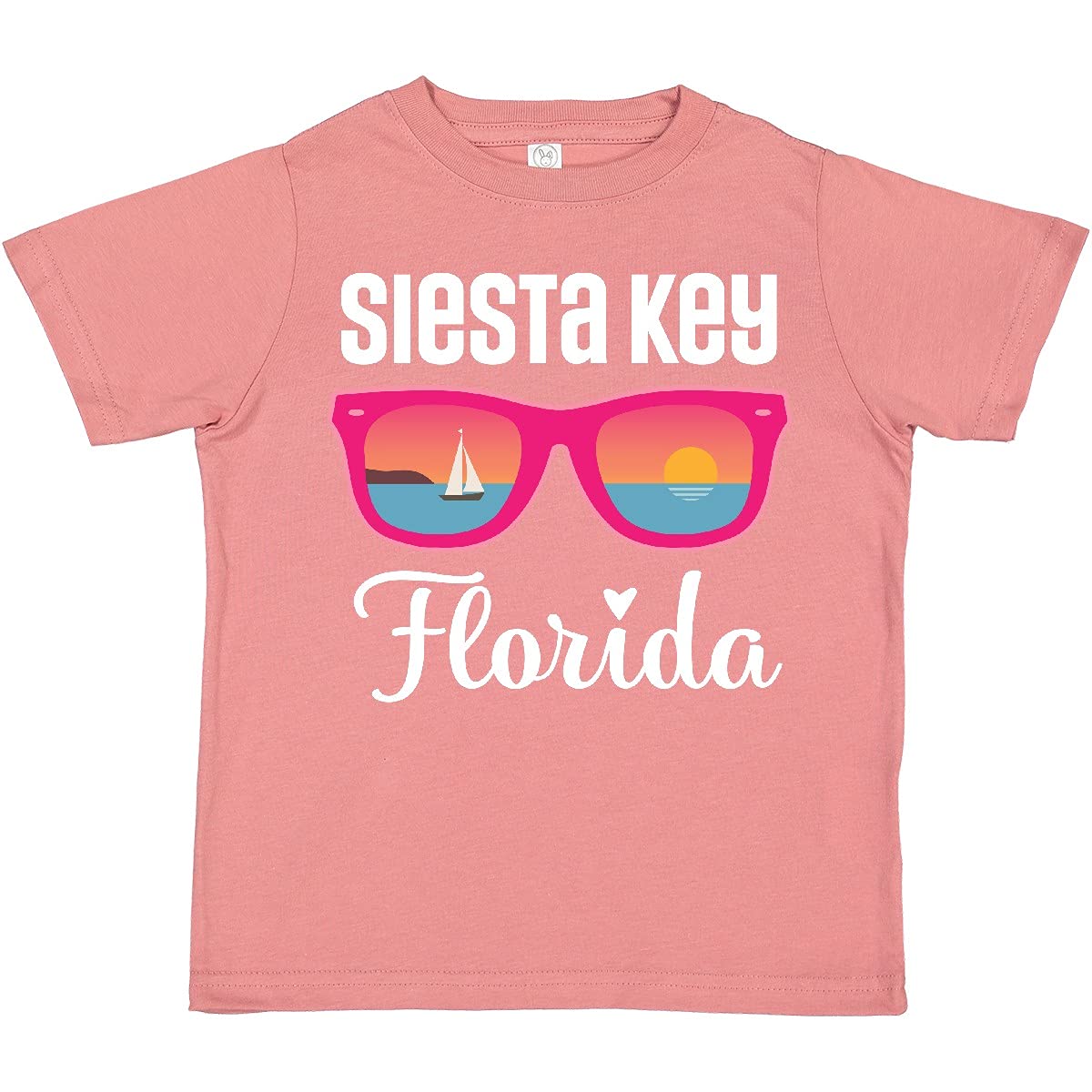 Inktastic Siesta Key Florida Beach Trip Toddler T-Shirt - Cute Vacation Outfit for Toddlers, Boys & Girls - Perfect for Beach Trips, Family Vacations & Summer Outings