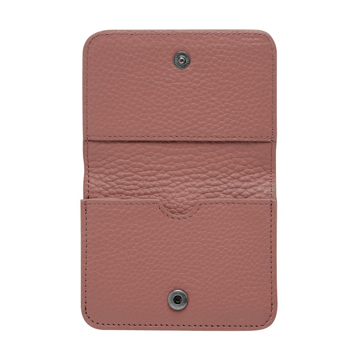 STATUS ANXIETY Miles Away Leather Card Holder Wallet - Slim RFID Blocking Minimalist Wallet for Men & Women - Perfect for Travel, Everyday Use and Gift Giving