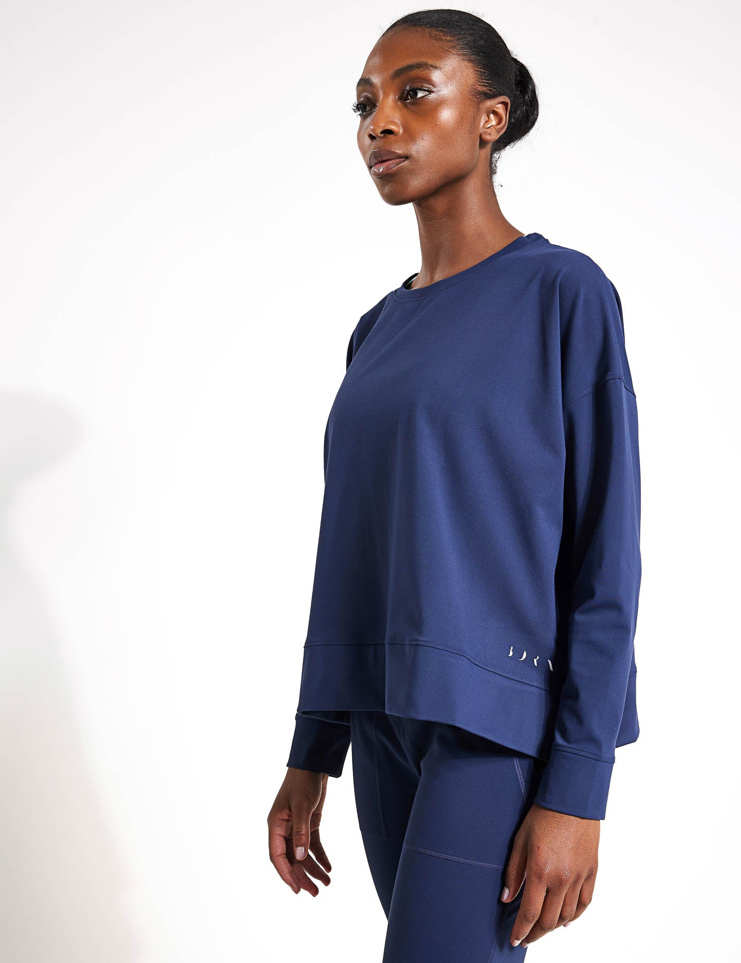 Daba Sweatshirt for Women - Soft Fleece Pullover, Sailor Blue - Perfect for Casual Wear, Lounge & Outdoor Activities