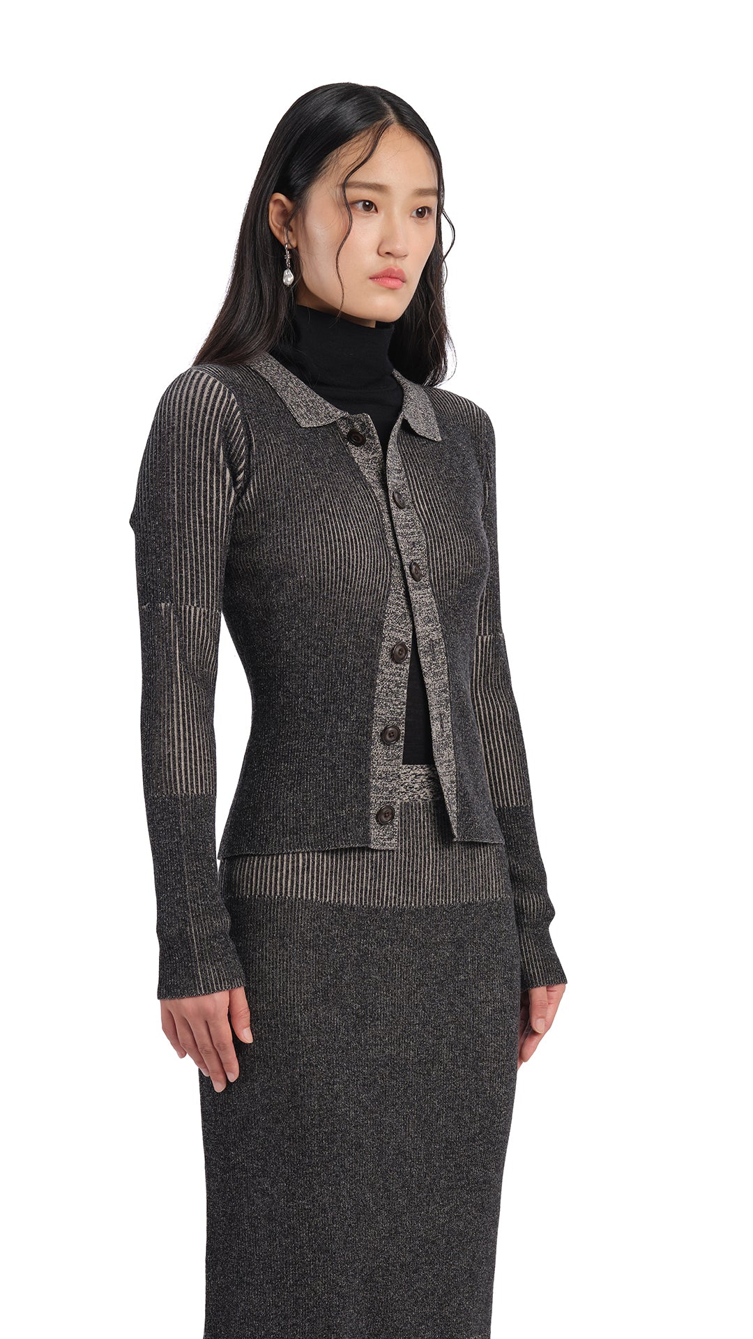 Stylish Cold Shoulder V-Neck Sweater for Women | Trendy Knit Pullover | Perfect for Casual Outings & Date Nights