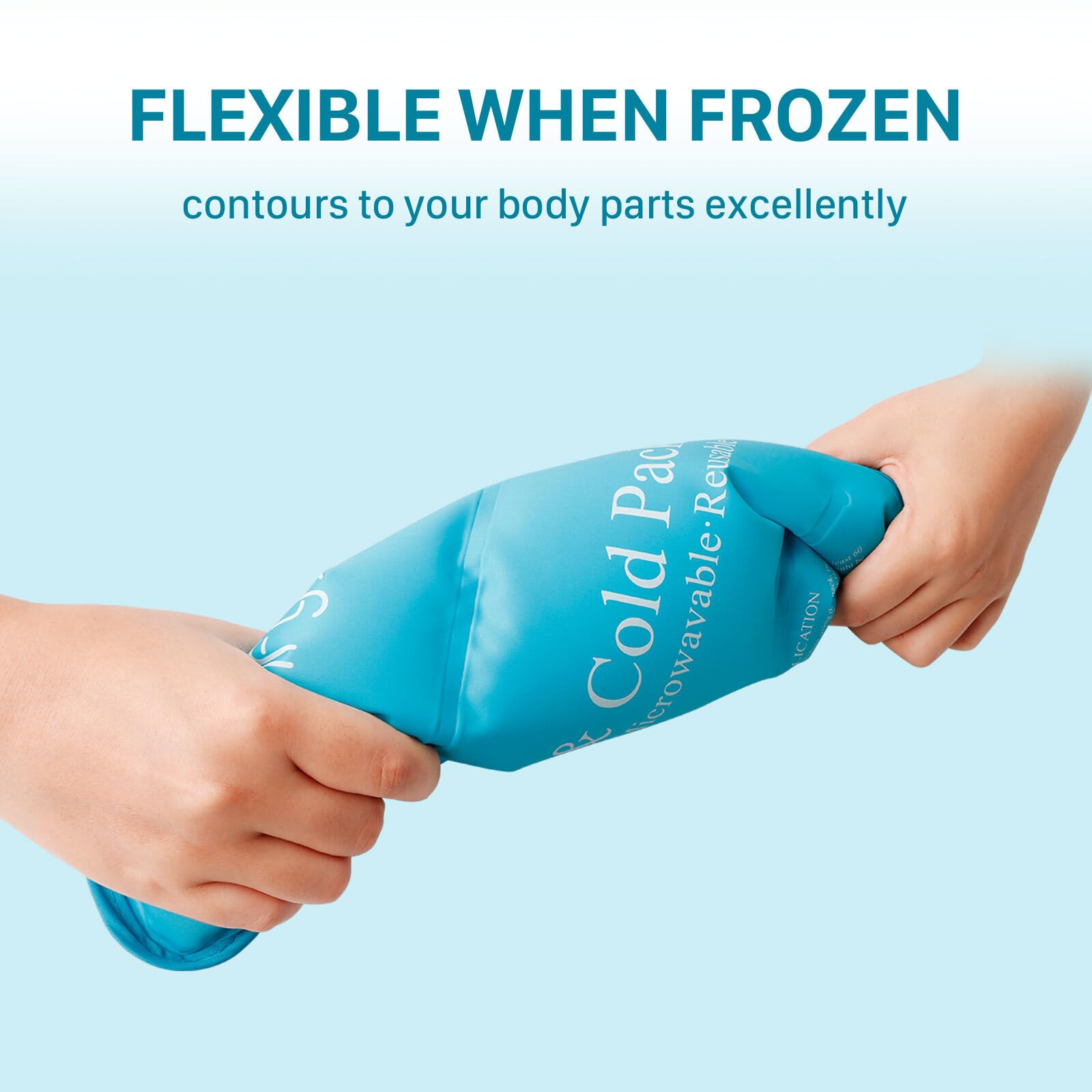 Comfytemp Reusable Gel Ice Pack for Injuries - 10.5