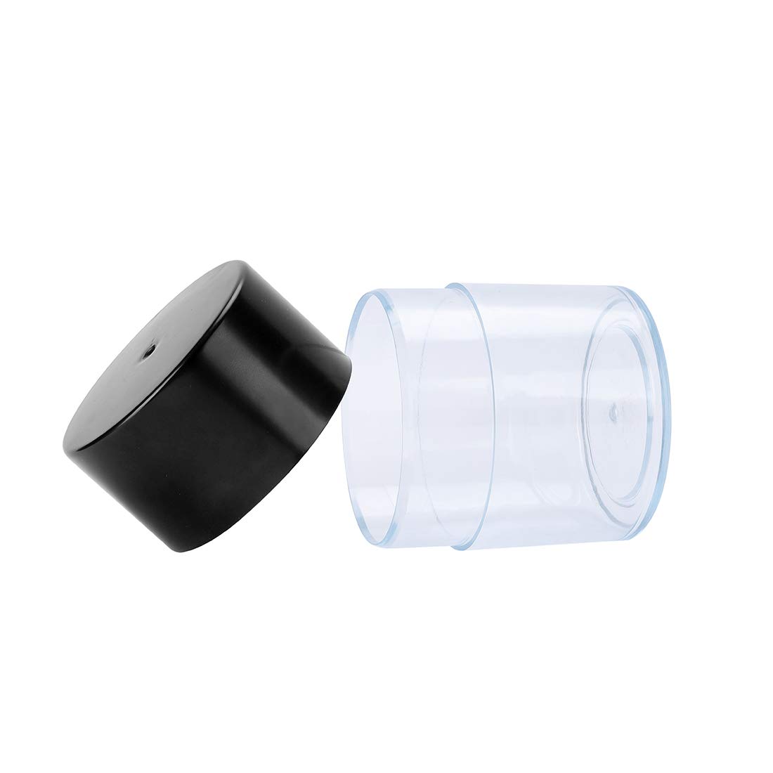 NeraNena Airtight Vacuum Seal Smell Proof Container - 10.1 oz (300ml) Clear Storage Jar for Kitchen, Travel & Organizing - Perfect for Food, Herbs, Coffee & More