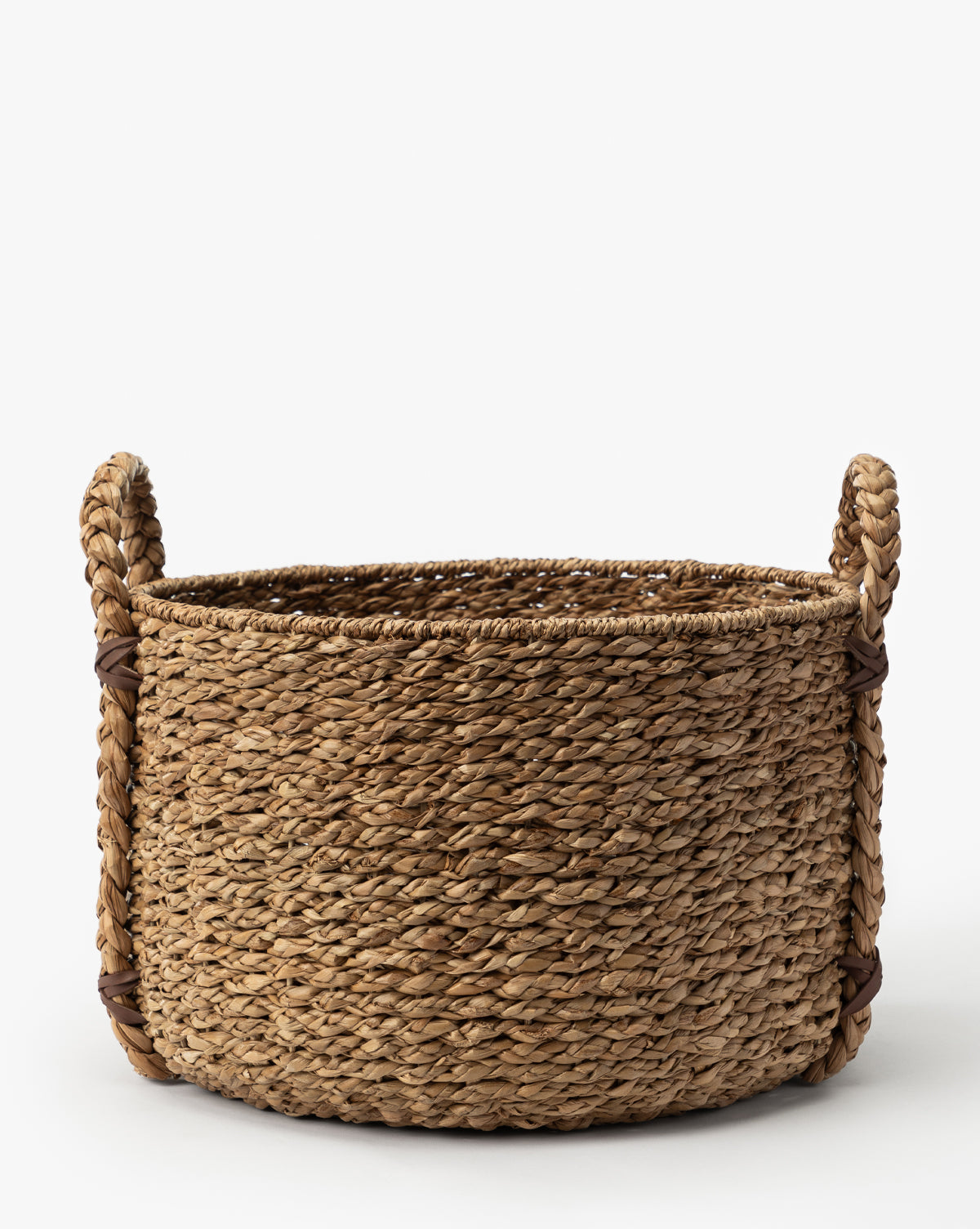 Salter Woven Basket - Natural Rattan Storage Basket for Home Organization | Perfect for Laundry, Toys, Blankets & Closet Storage
