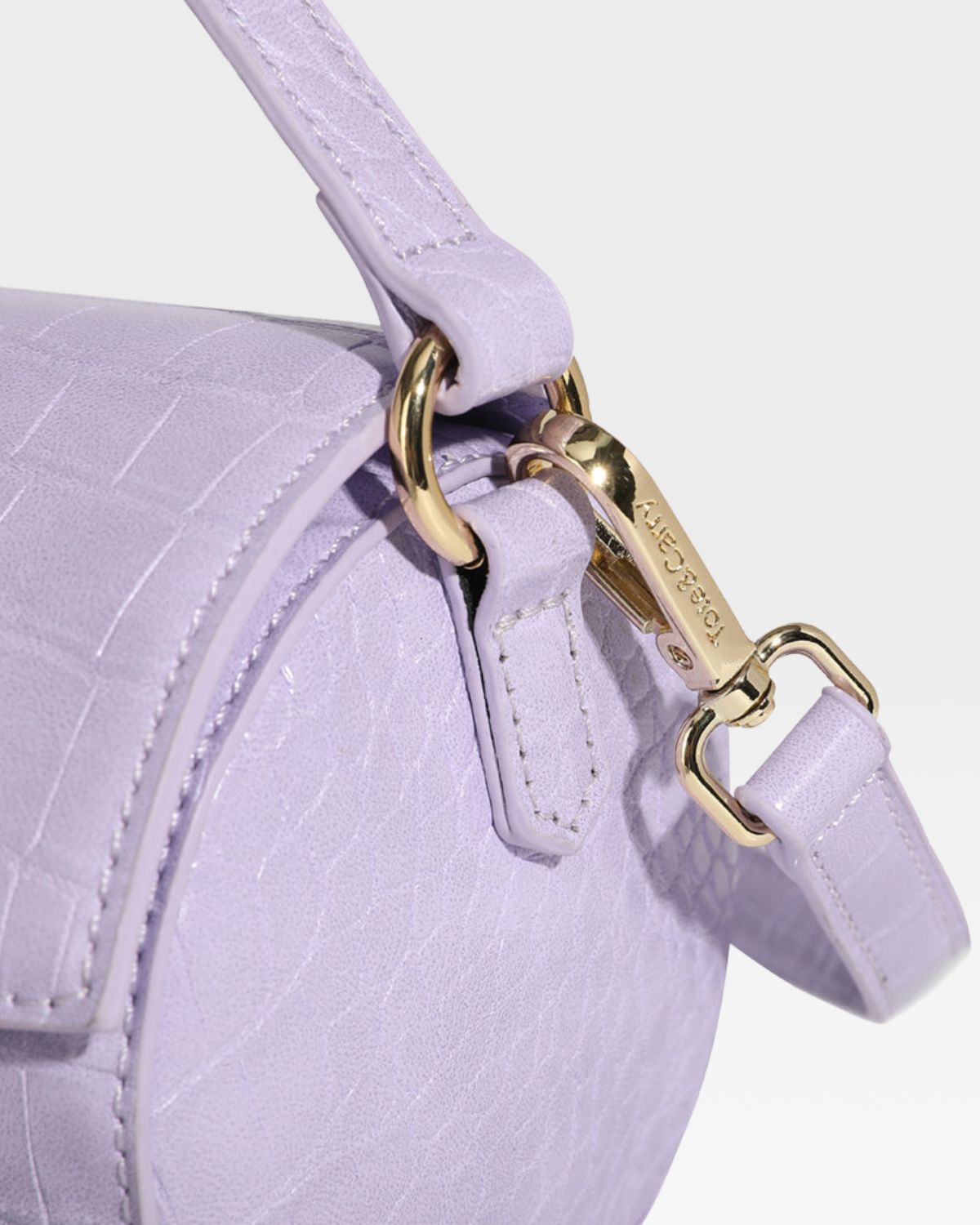 Lavender Purple Barrel Purse for Women - Stylish Crossbody Bag for Everyday Use, Travel & Shopping